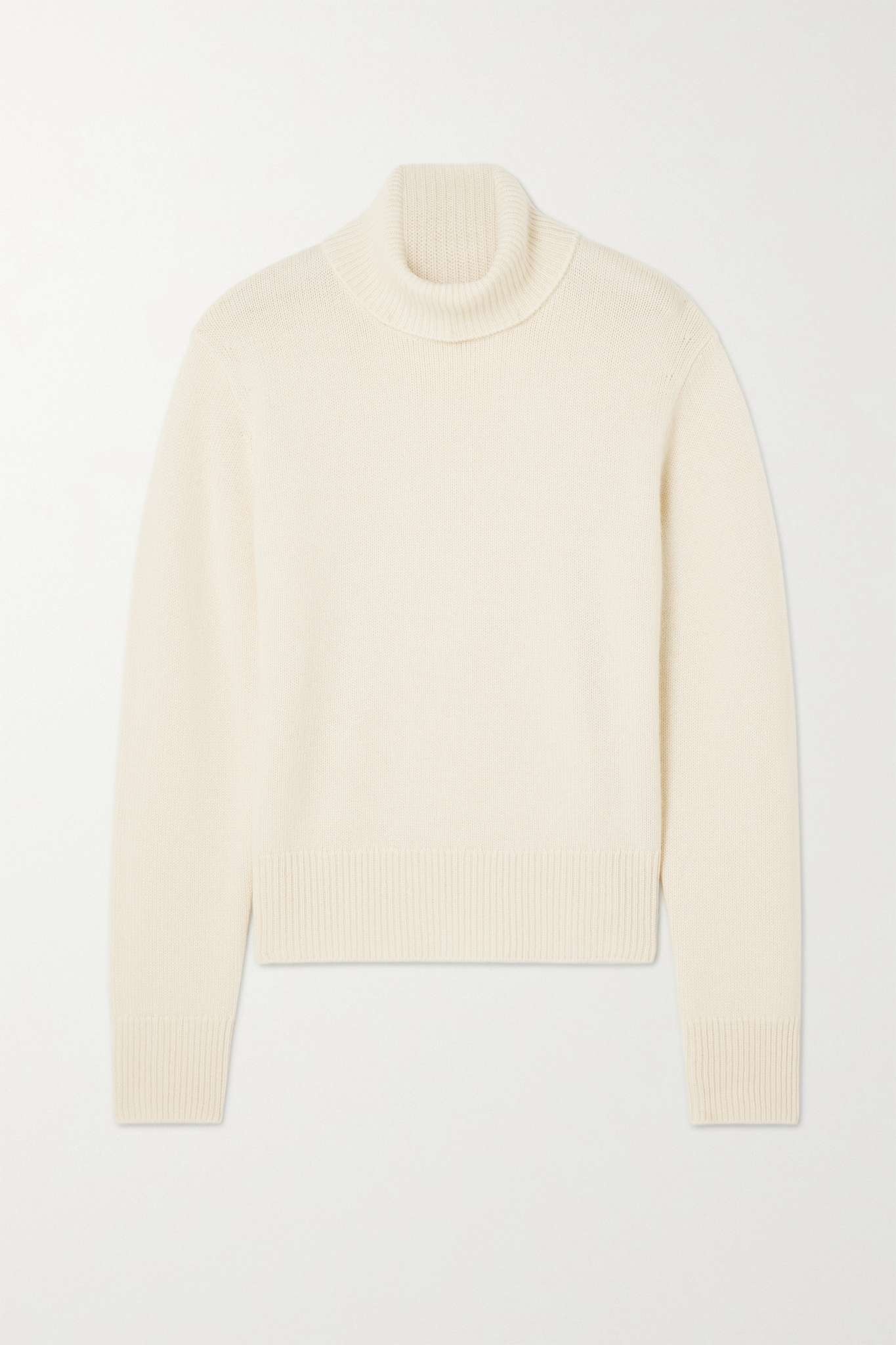 Cashmere turtleneck sweater - 1