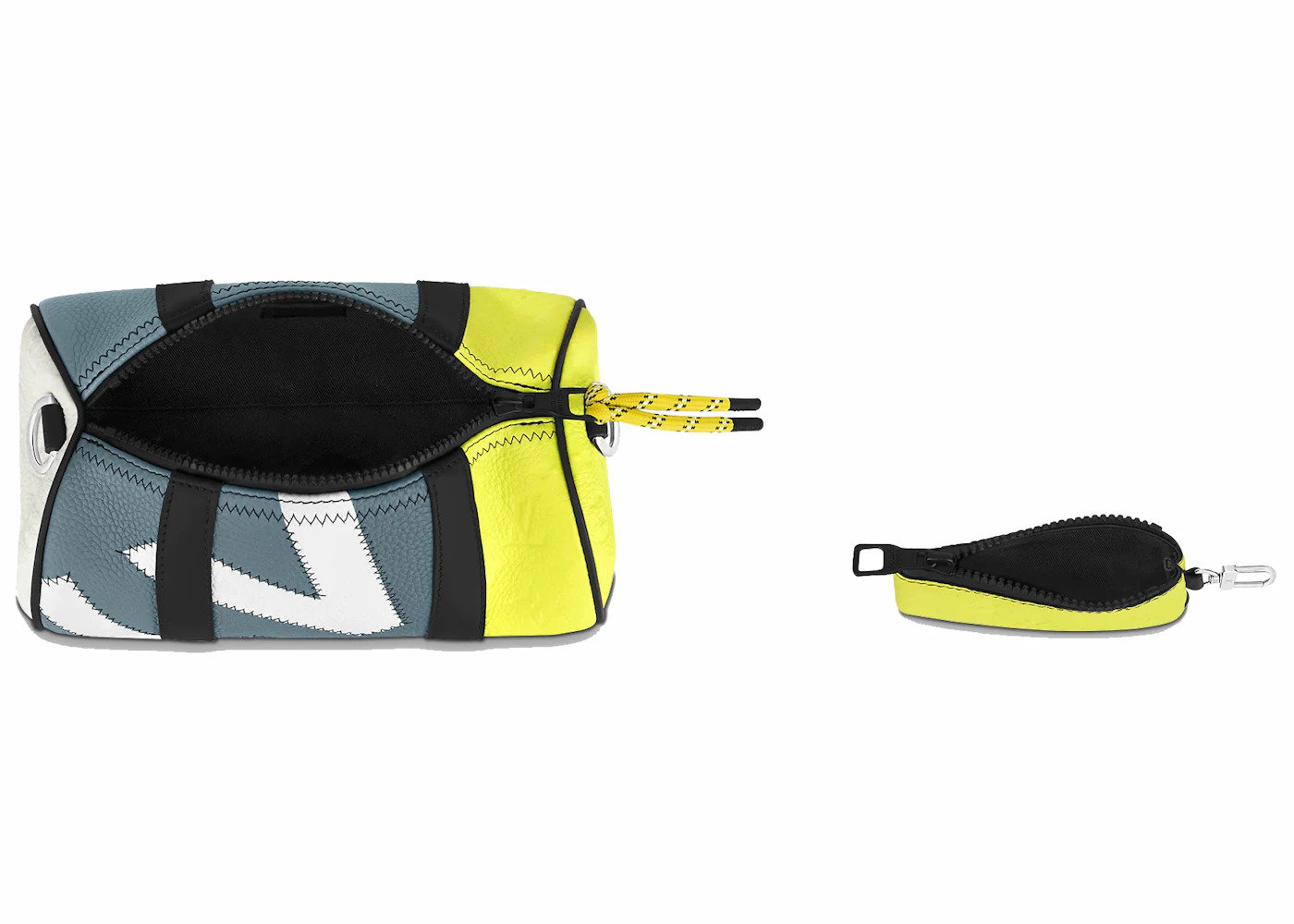 Louis Vuitton Polochon Bag Blue/Yellow - 3