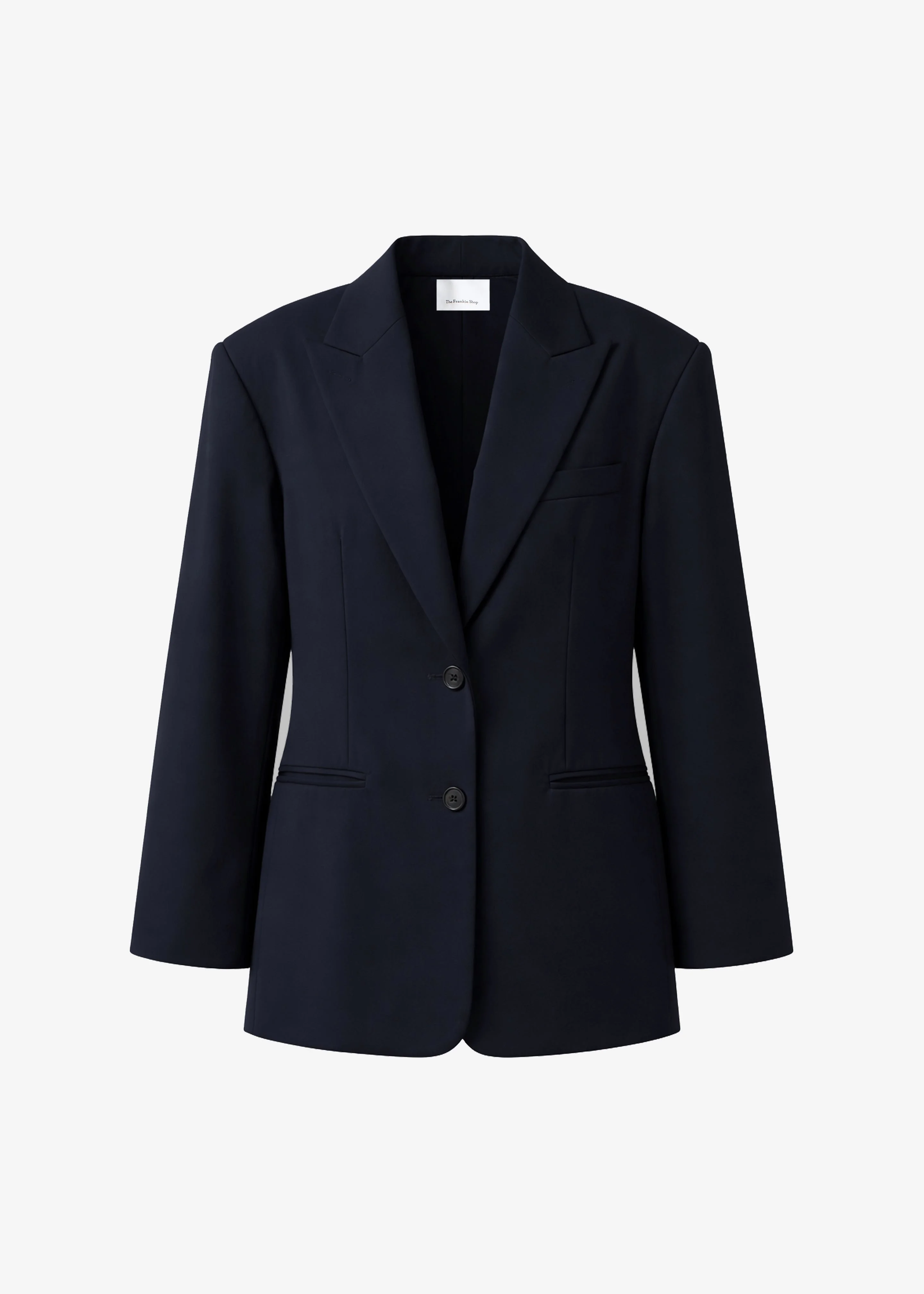 Canmore Double Vent Blazer - Navy - 1