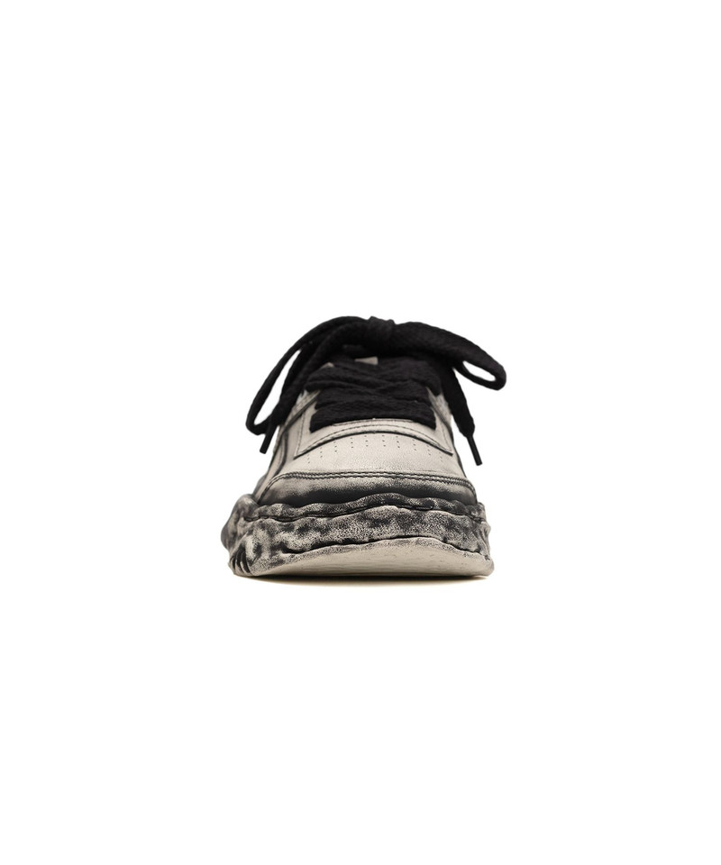 "PARKER" OG Sole Faded Effect Leather Low-top Sneaker 8