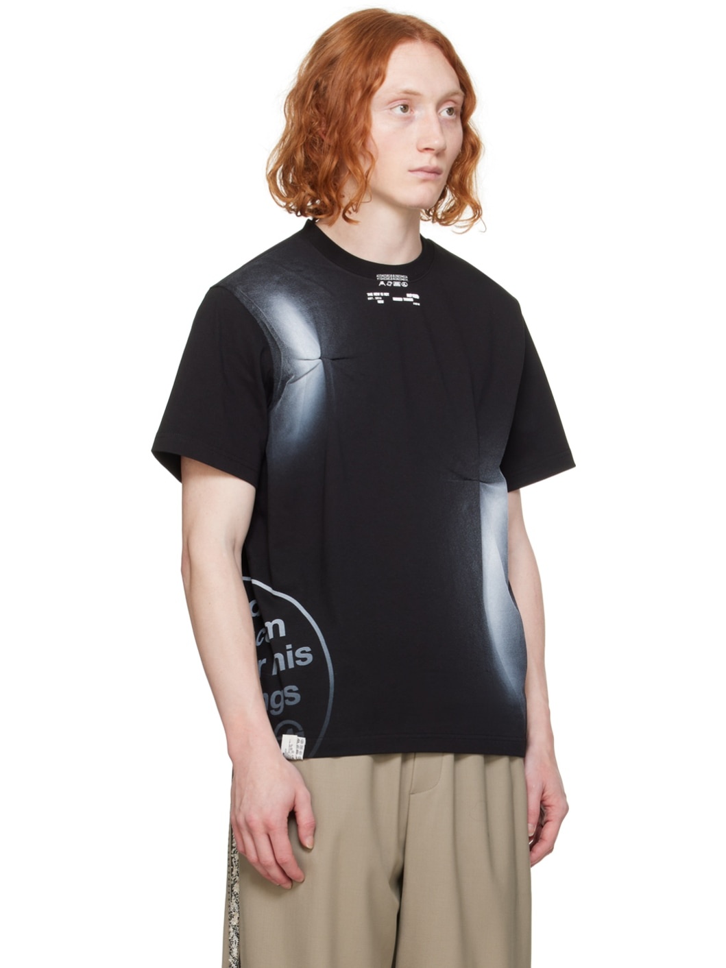ADER error Black Nowia T-Shirt | ssense | REVERSIBLE