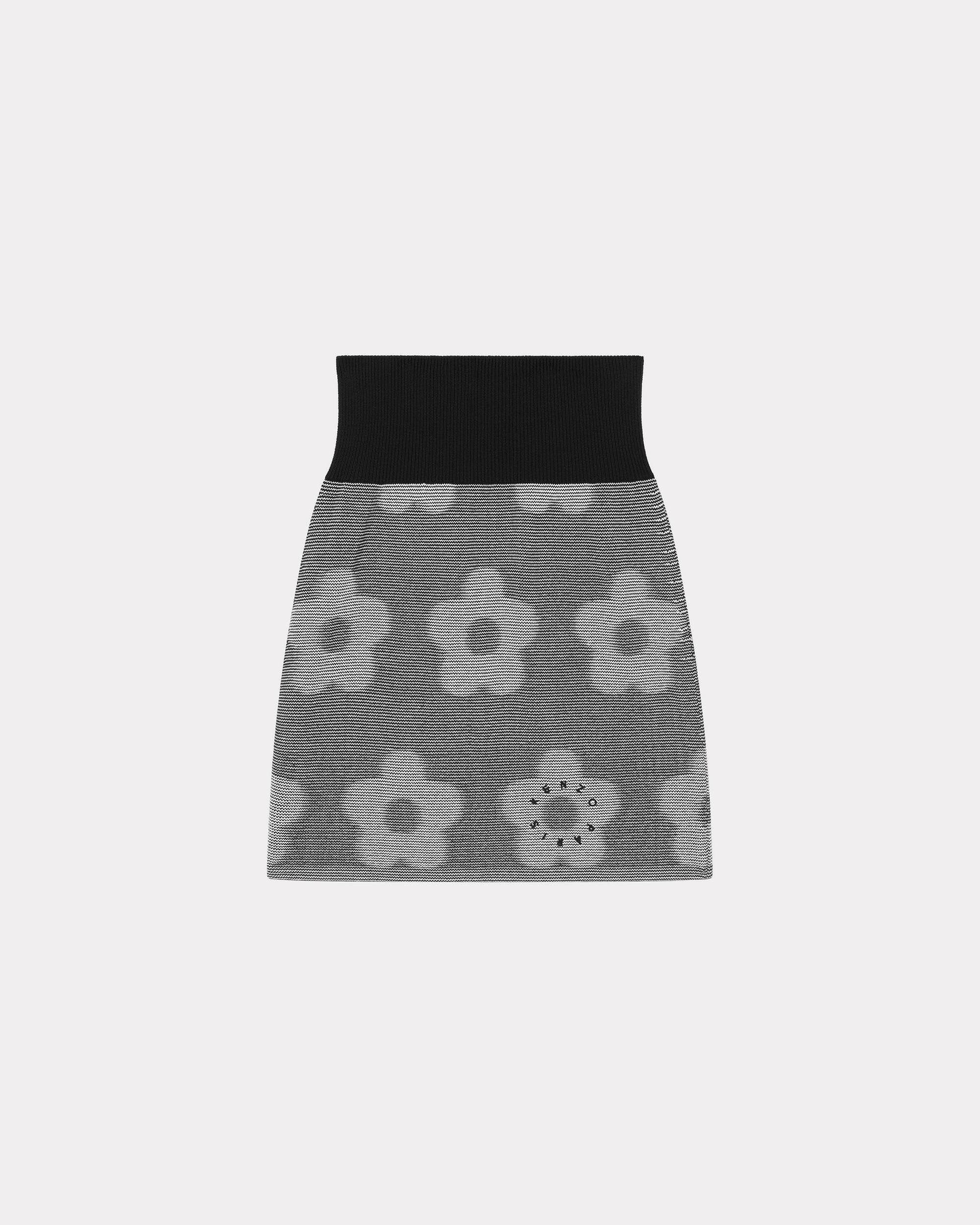 KENZO Flower Spot reversible mini skirt - 1