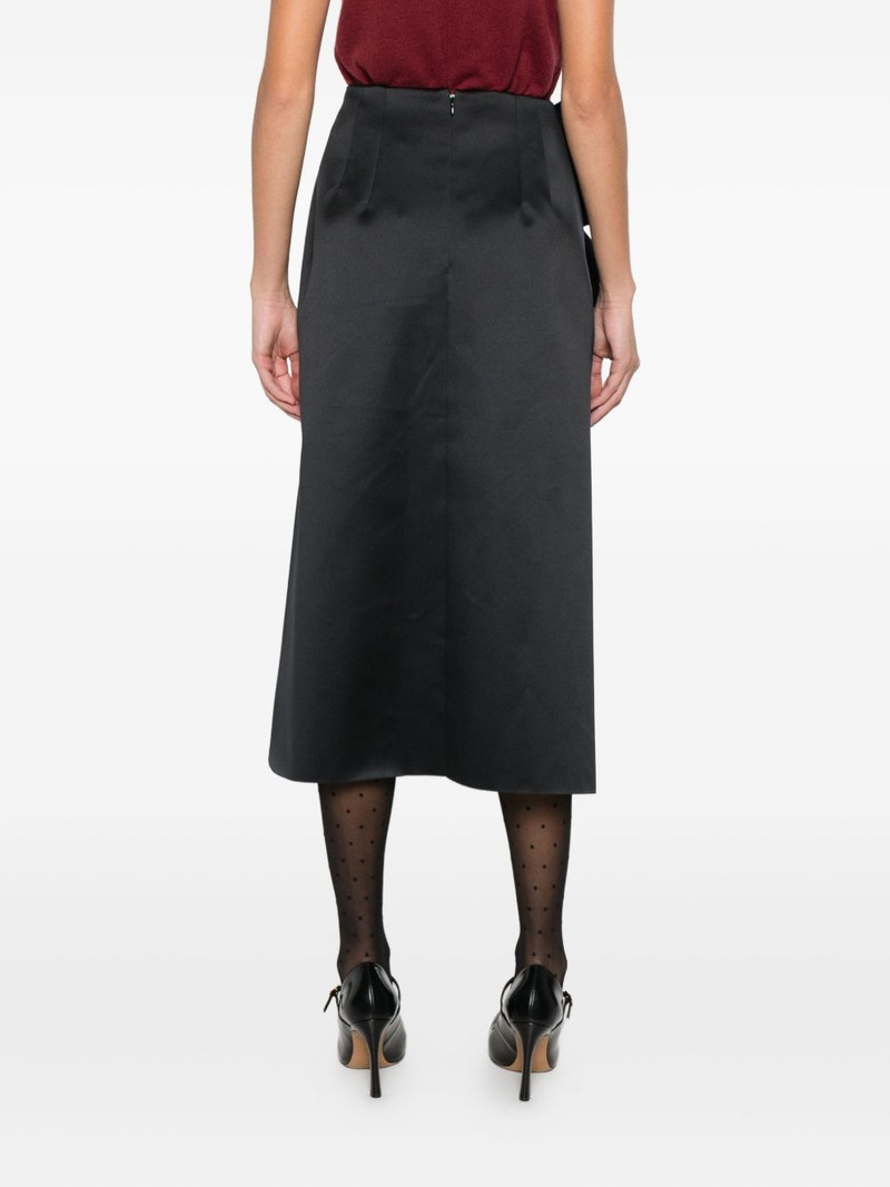 bow-embellished midi skirt 4