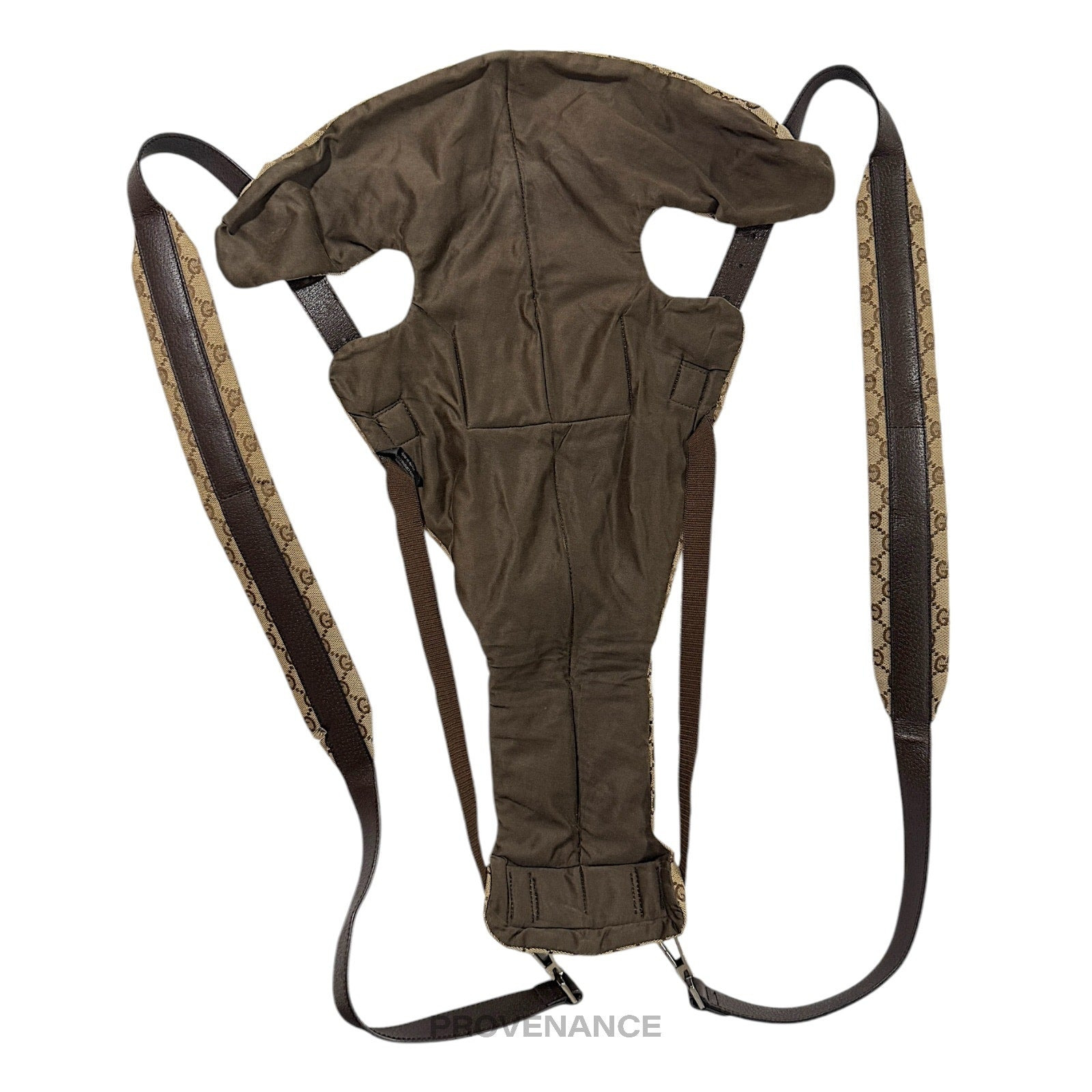Gucci Baby Carrier - GG Canvas Monogram Brown - 4