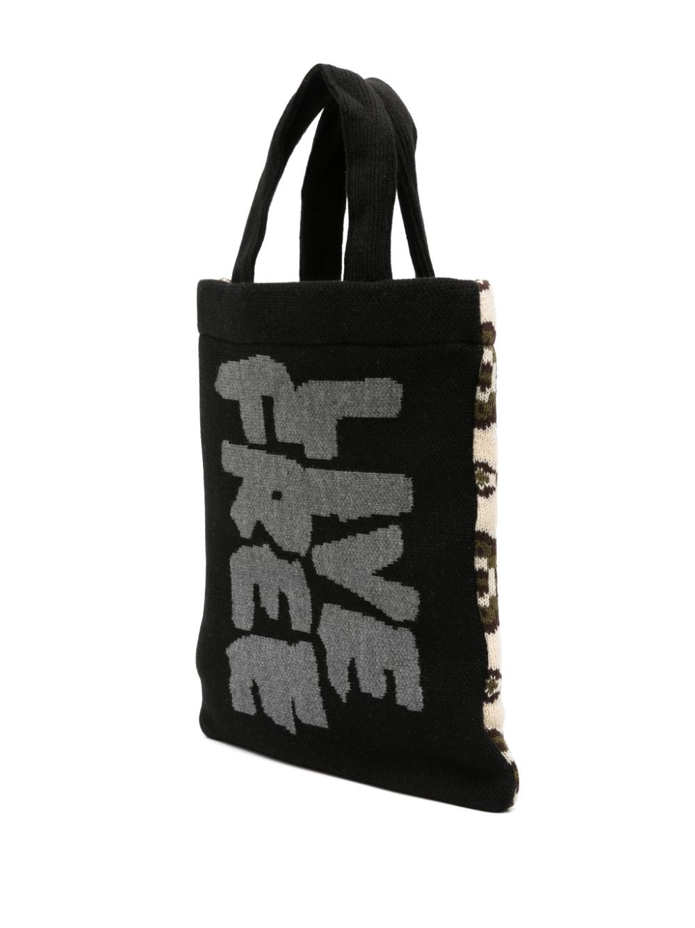 KNITTED TOTE BAG - 3
