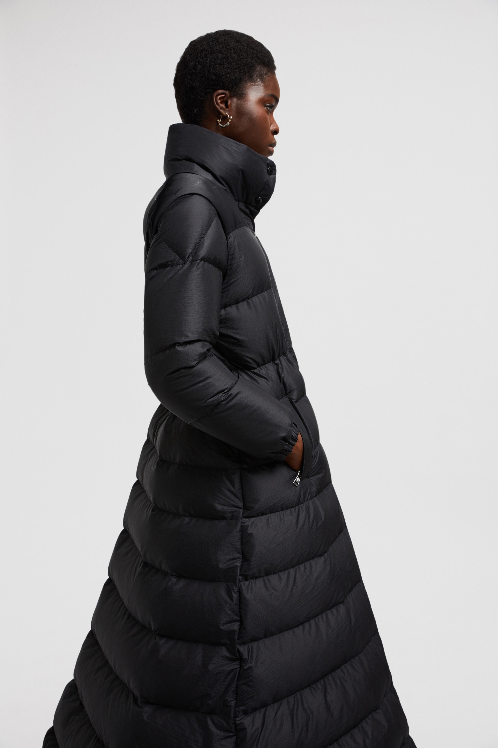 Moncler Moncler Verone 2-in-1 Long Down Coat | REVERSIBLE