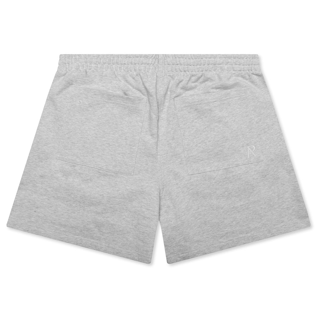 INITIAL SWEATSHORTS - ICE GREY MARL - 2