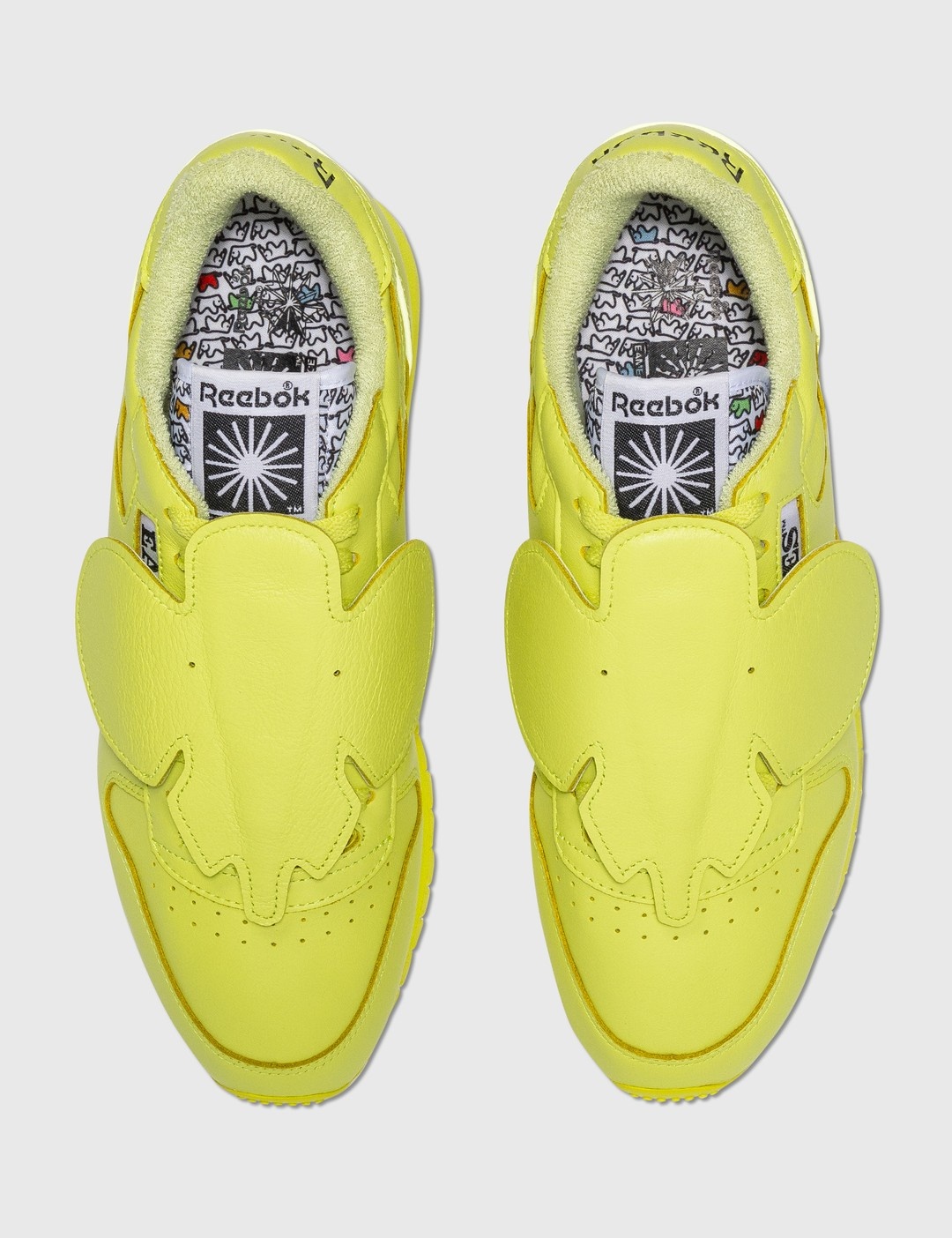 REEBOK X EAMES CLASSIC LEATHER SNEAKERS - 3