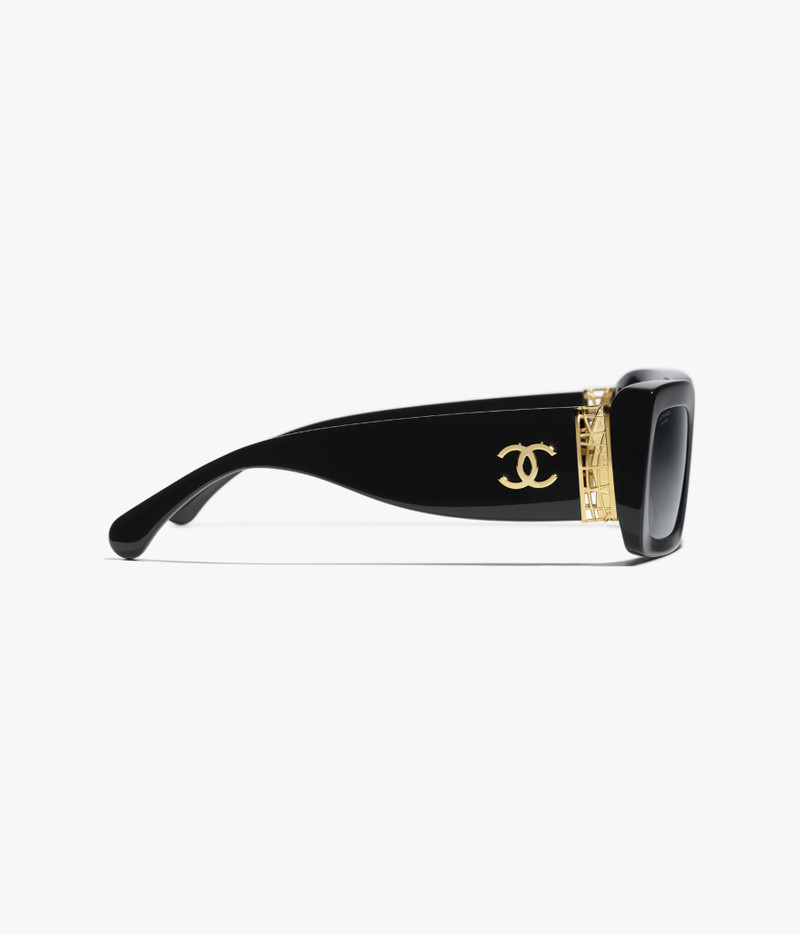 CHANEL Rectangle Sunglasses outlook
