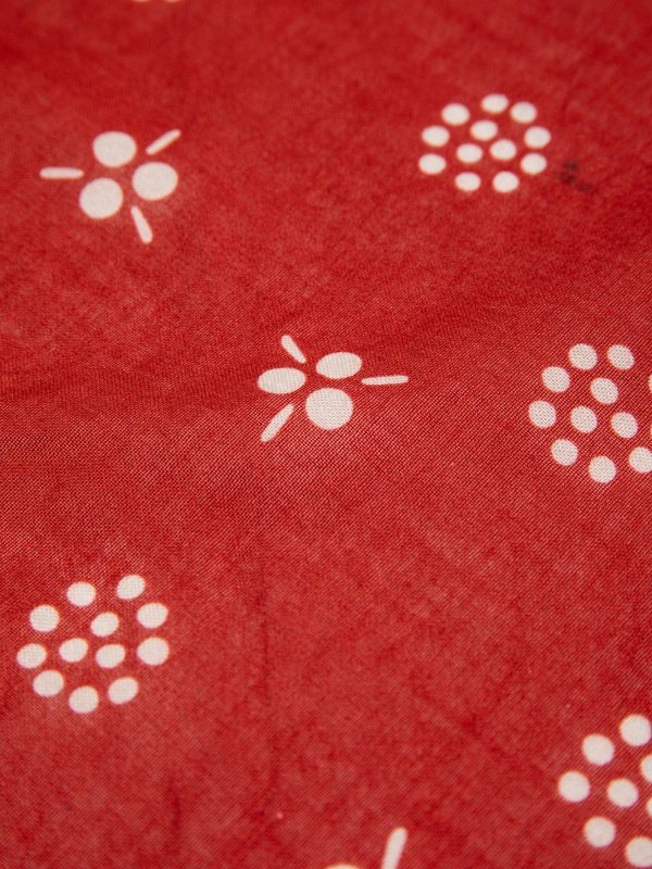 Ingrid Ornament Bandana Red - 6