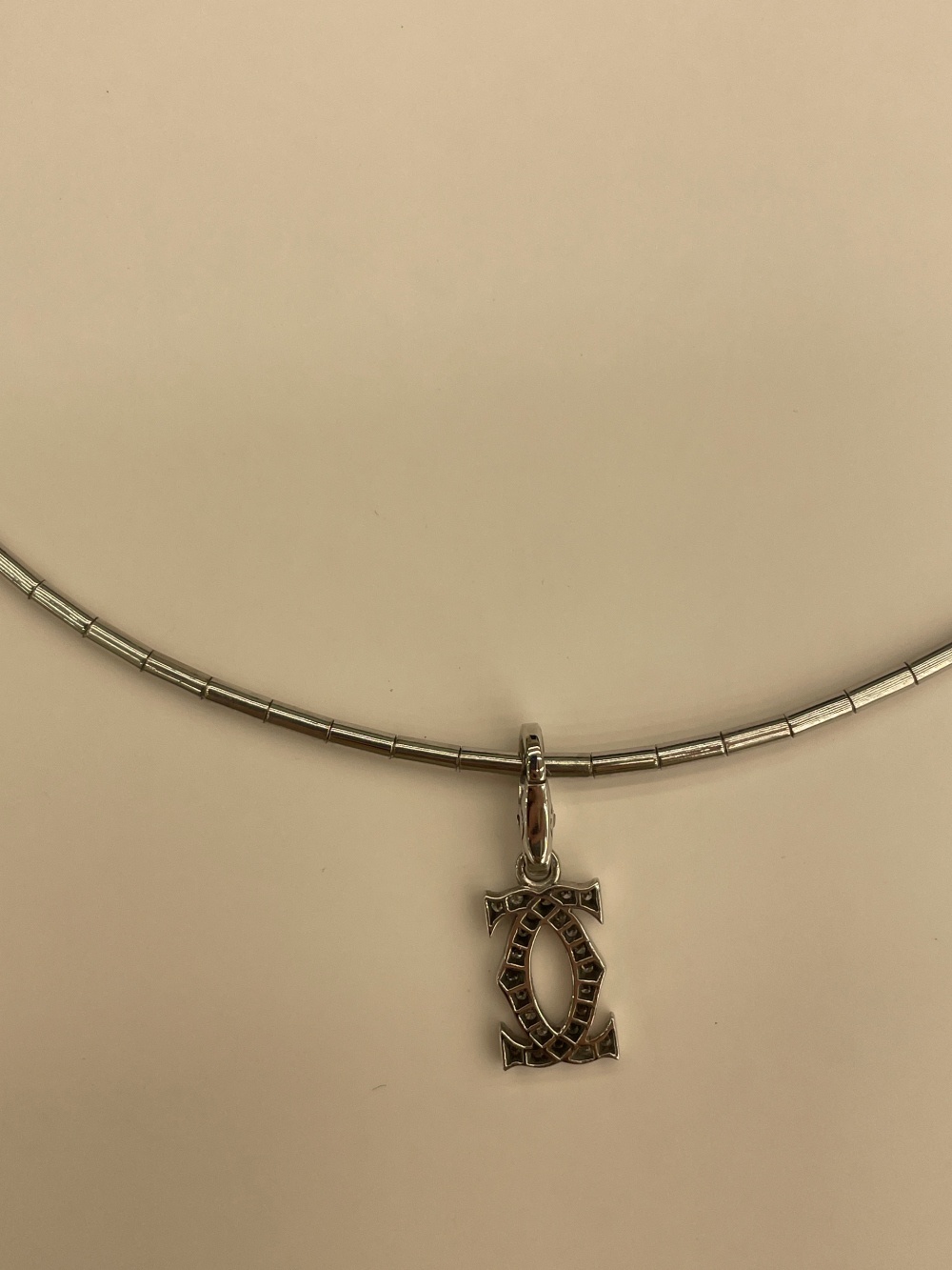 Cartier White Gold Necklace - 6