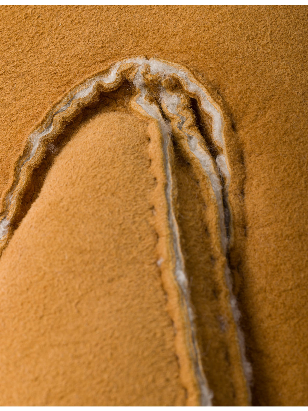 Triangle-Logo Suede Gloves - 2