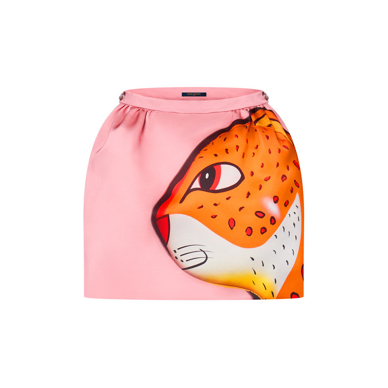 Leopard Mini Skirt 1