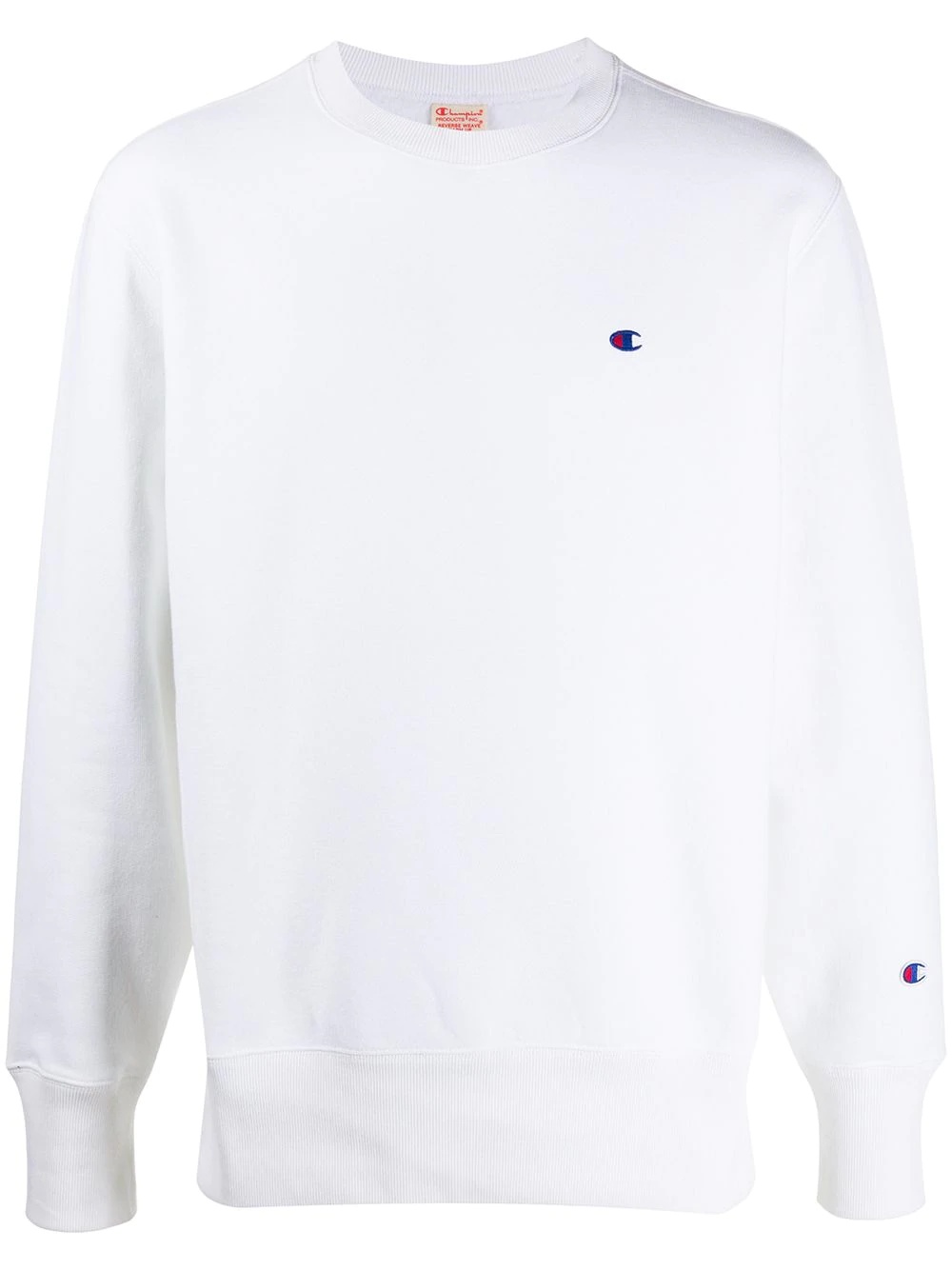 embroidered logo sweatshirt  - 1