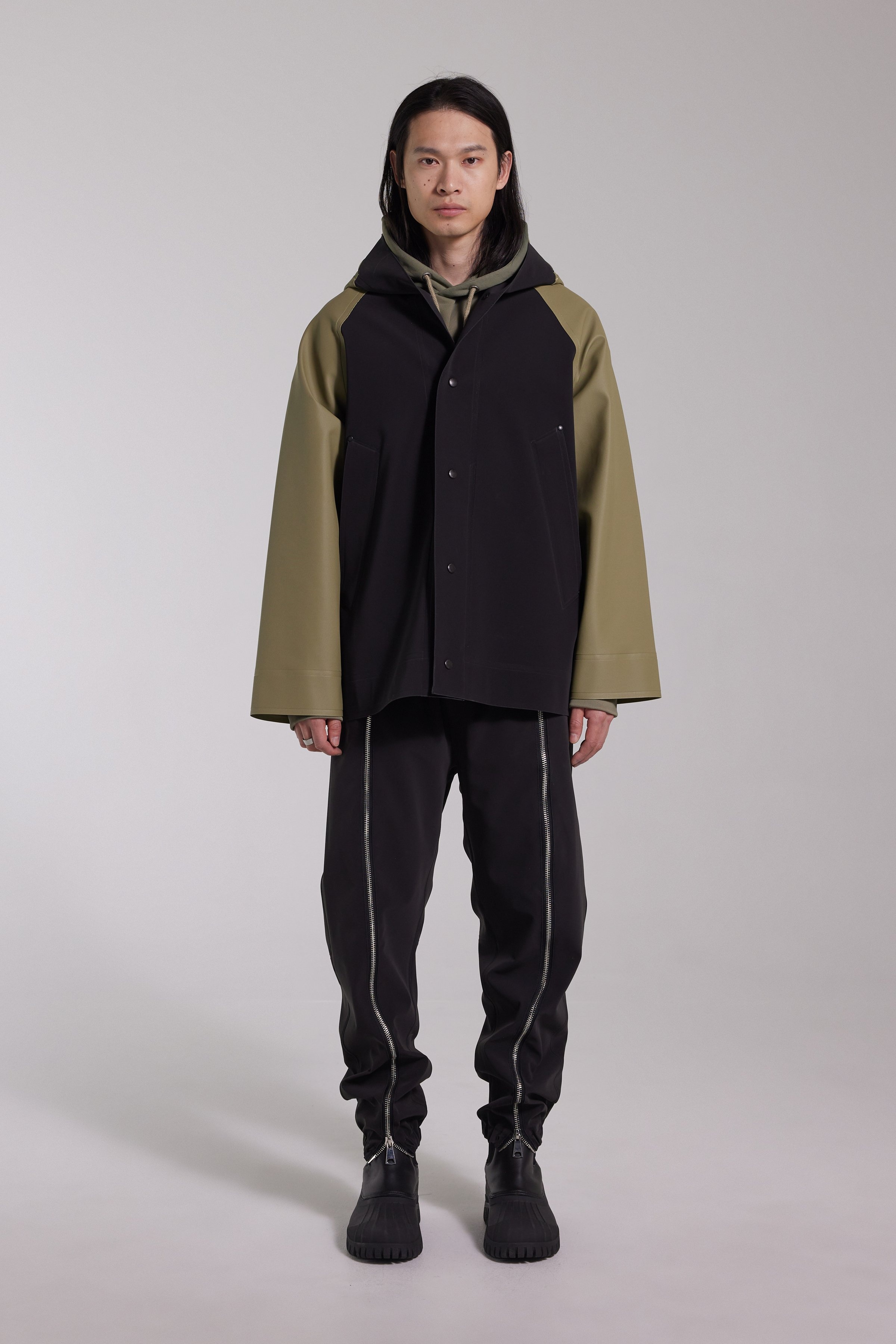 Bergamo Hooded Jacket Aloe - 2