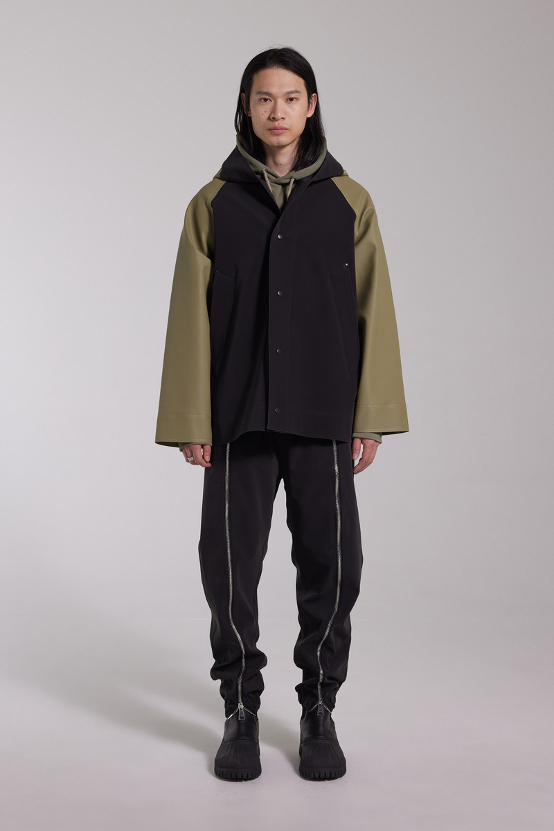 Stutterheim Bergamo Hooded Jacket Aloe outlook