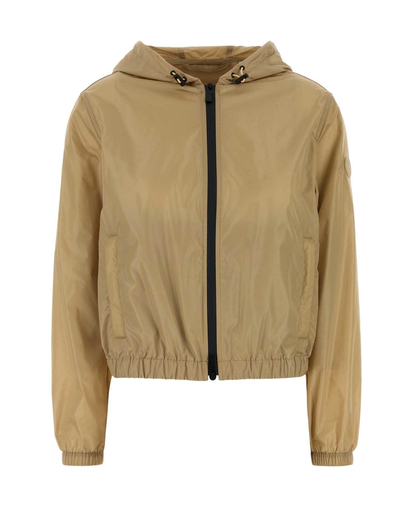 Beige Nylon Jacket - 1