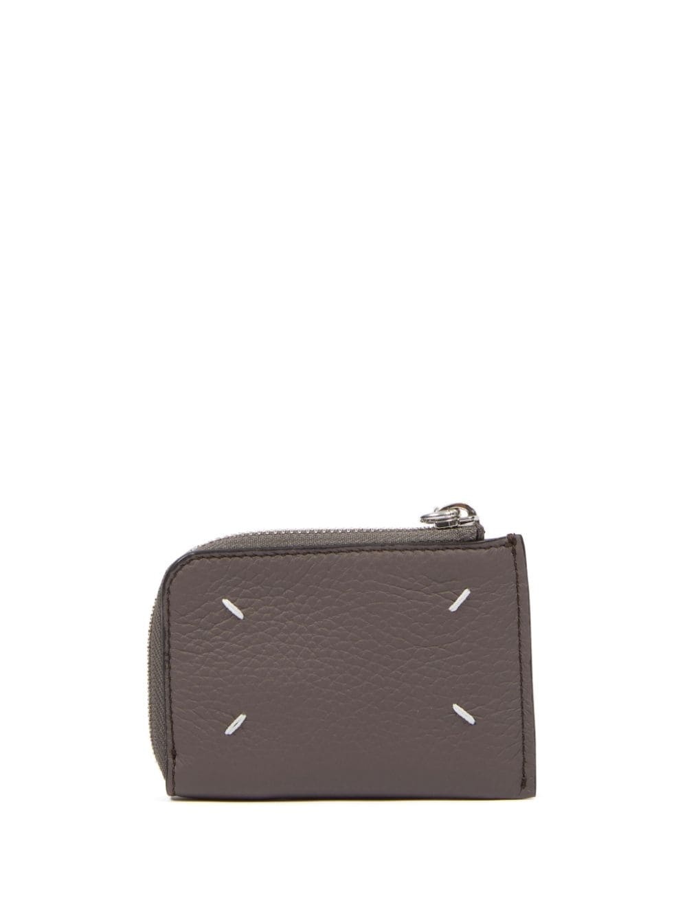 four-stitch leather keyring - 2