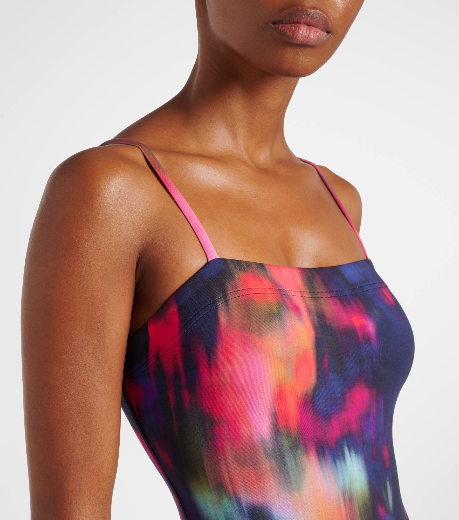 Comete printed sequined swimsuit - 4