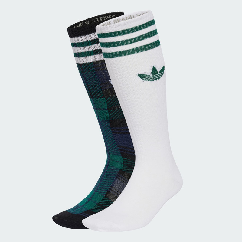 Tartan Crew Socks 2 Pairs 1