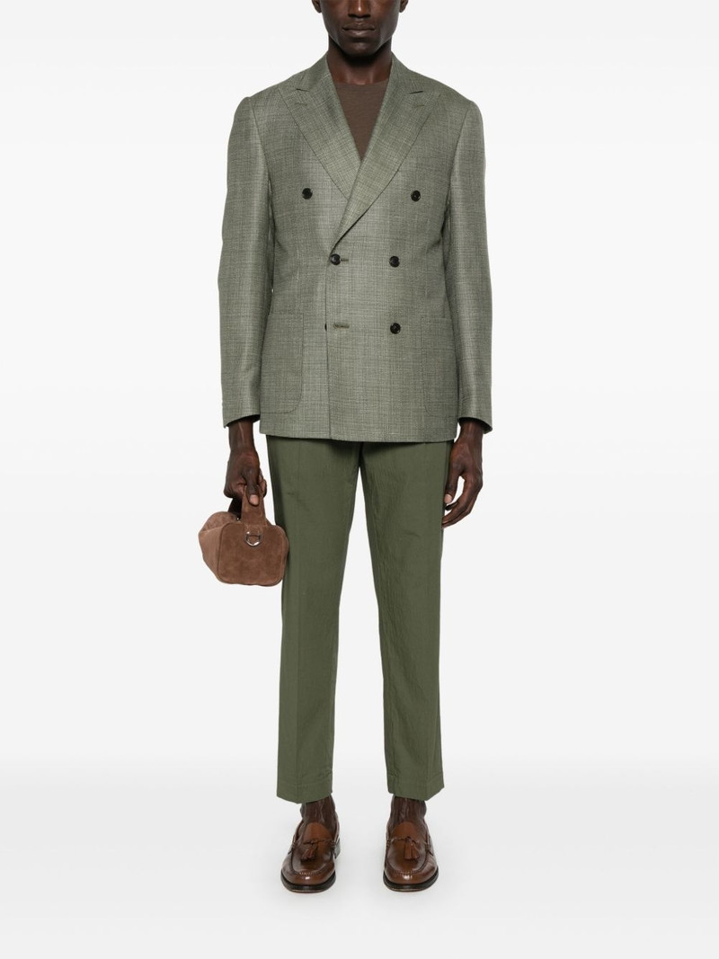 CORNELIANI double-breasted blazer outlook