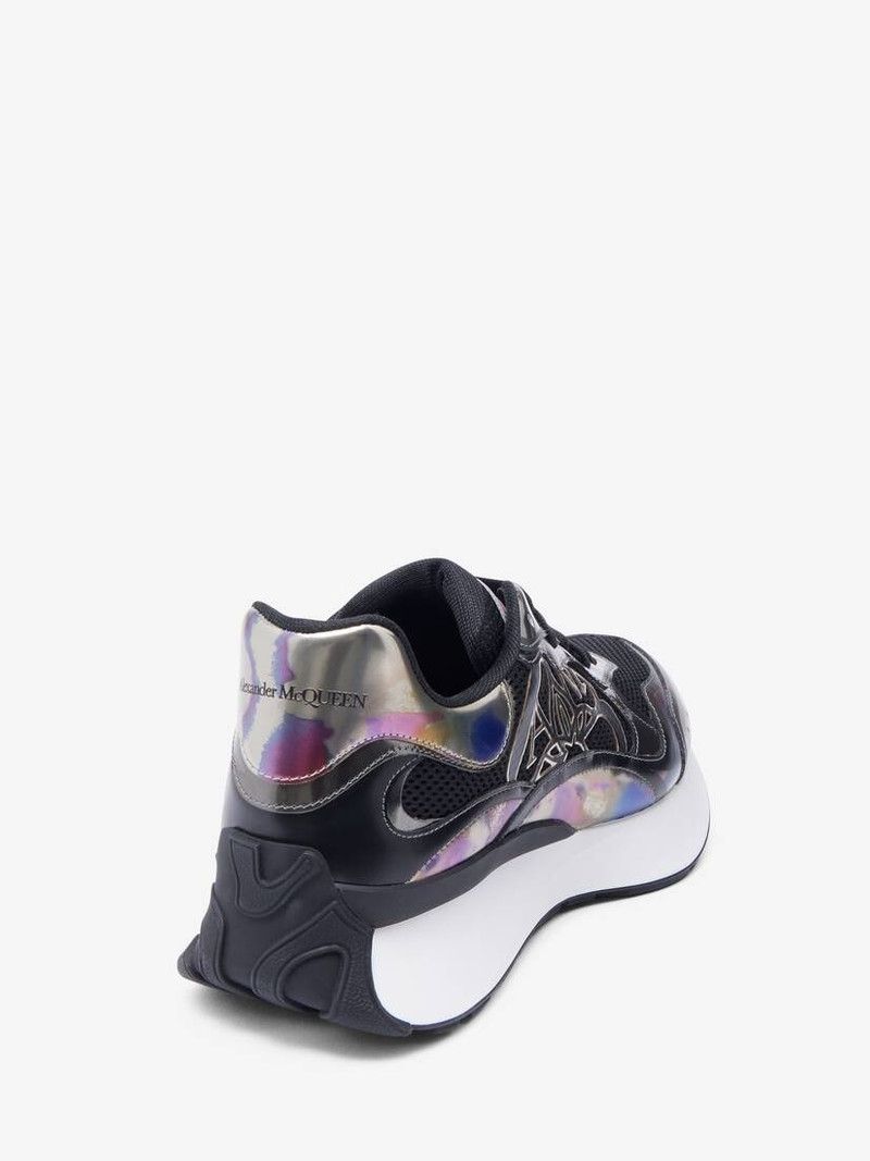 Alexander McQueen Men's Sprint Runner in Black/multicolor outlook