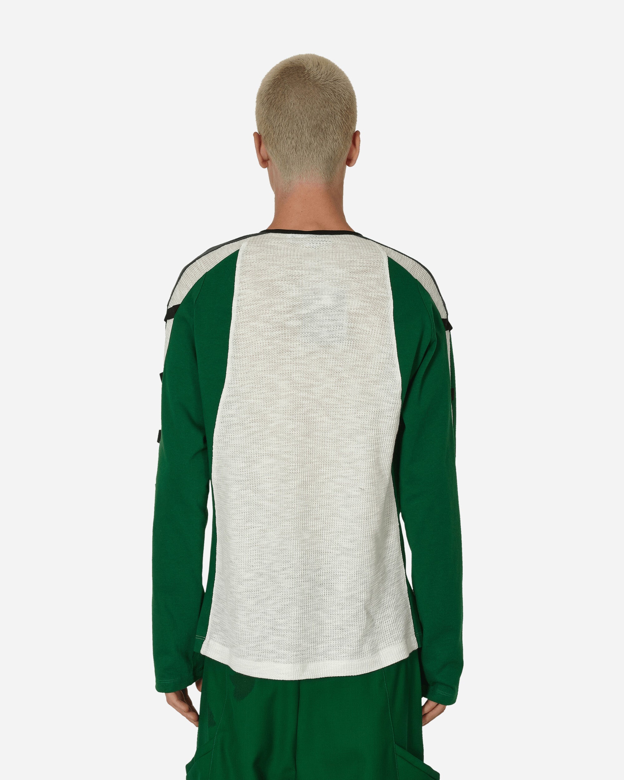 トップス Kiko Kostadinov Remus Top Kiko Kostadinov Remus Top in White/Grey/Green | notreshop