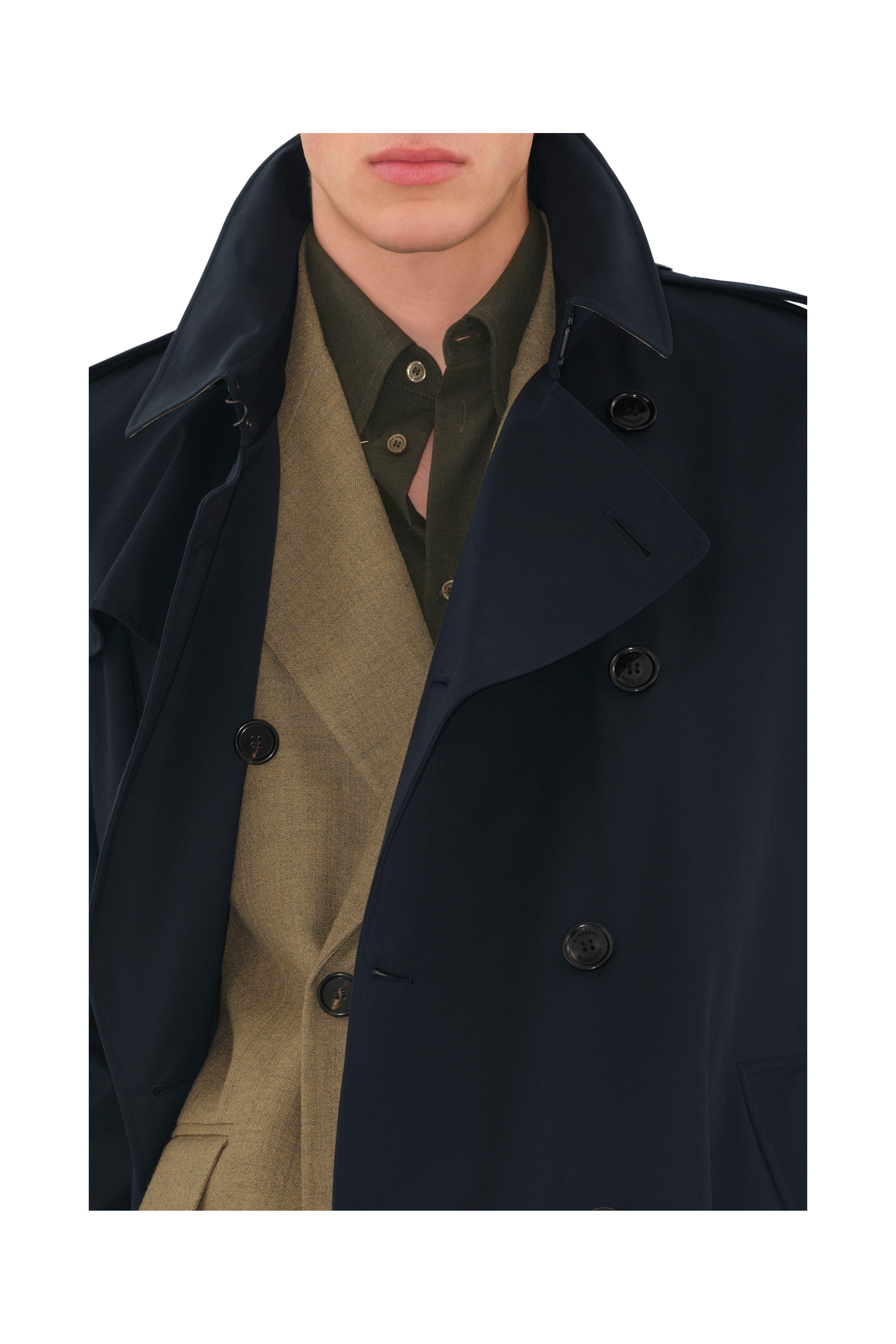 burberry Long Kensington Heritage Trench Coat in Coal Blue at Nordstrom - 2