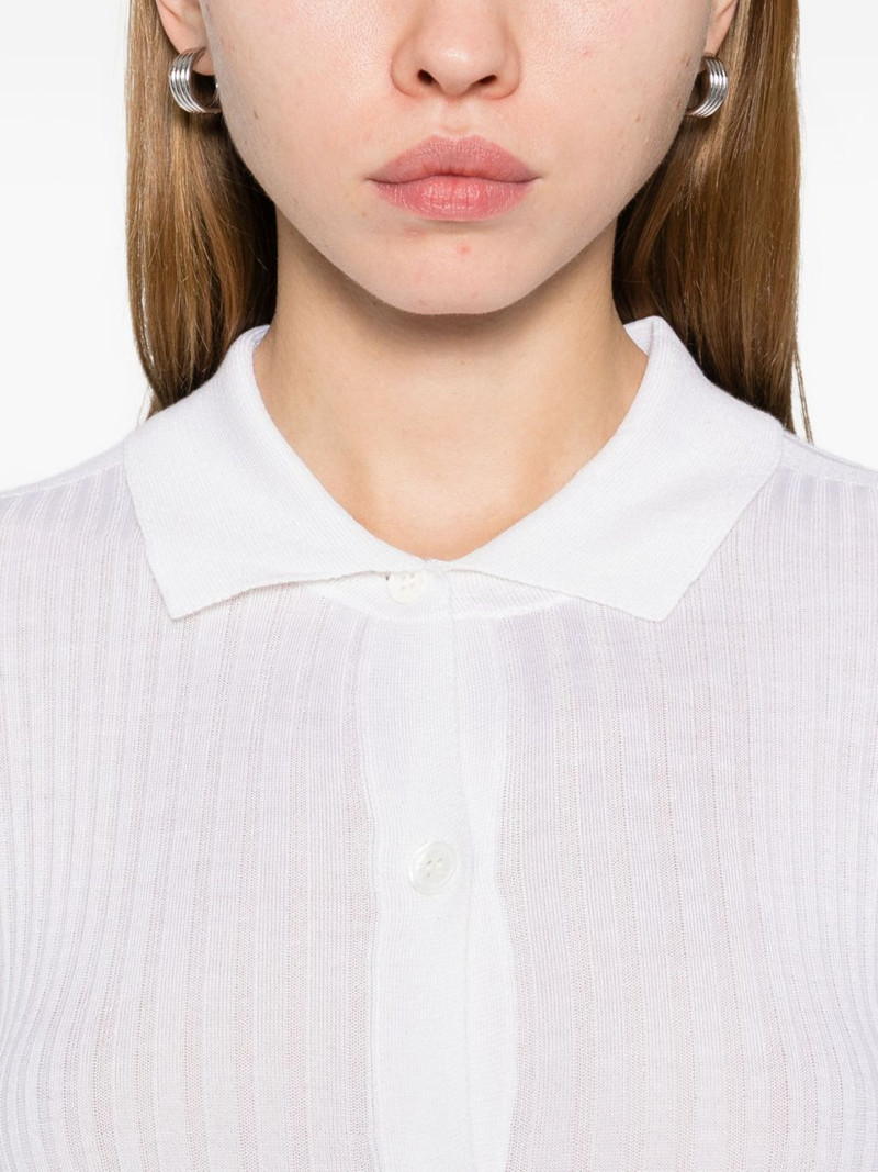 ribbed collared top 5