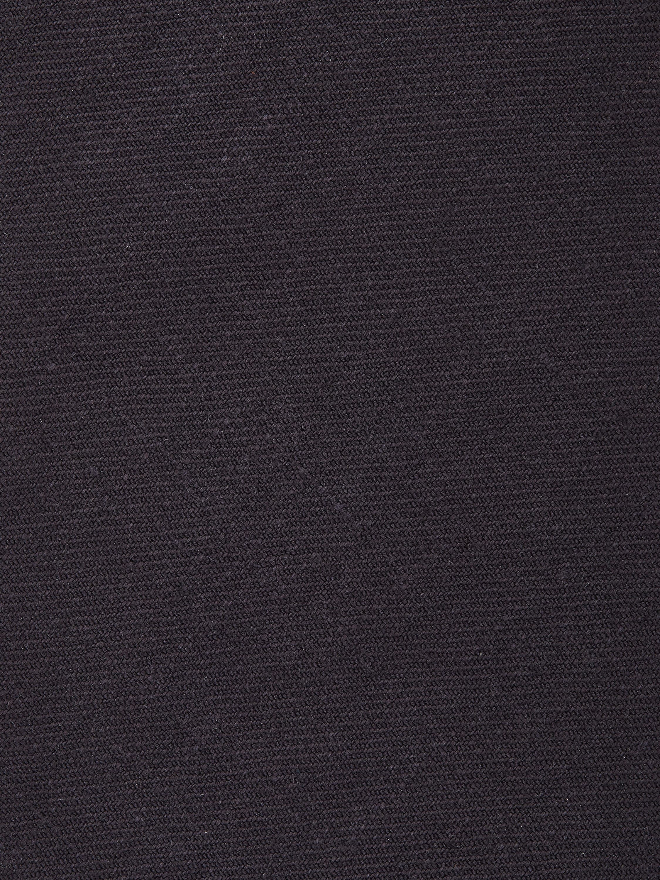 DARK BLUE LINEN TIE - 2