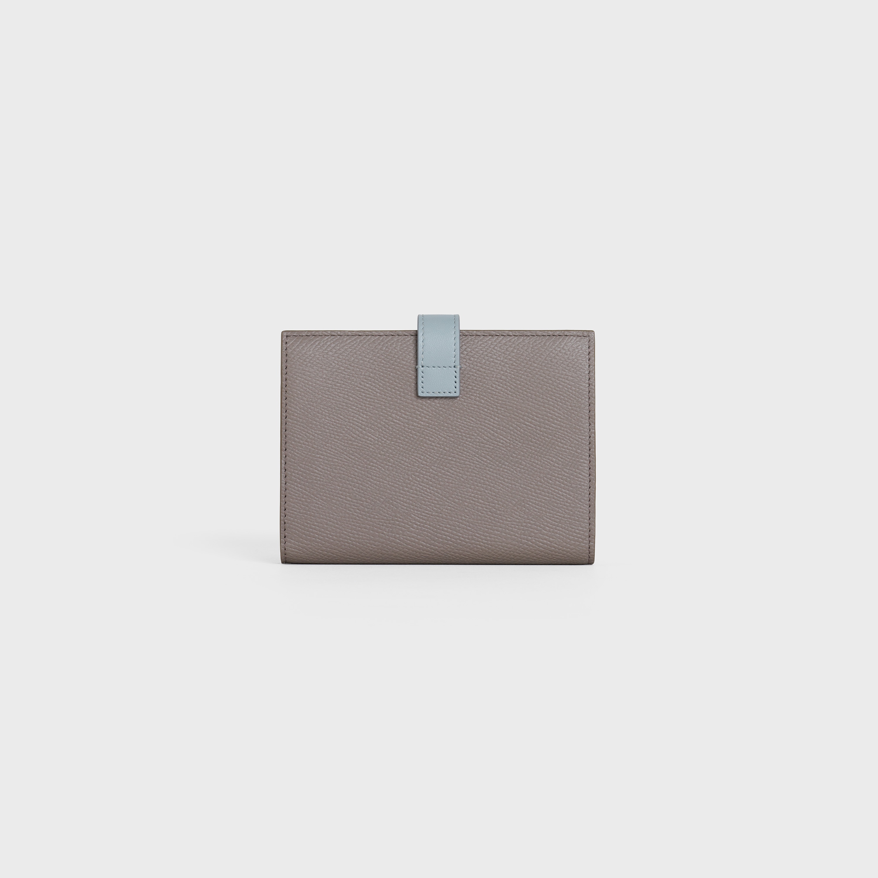 Medium strap wallet in Bicolour Grained Calfskin - 3