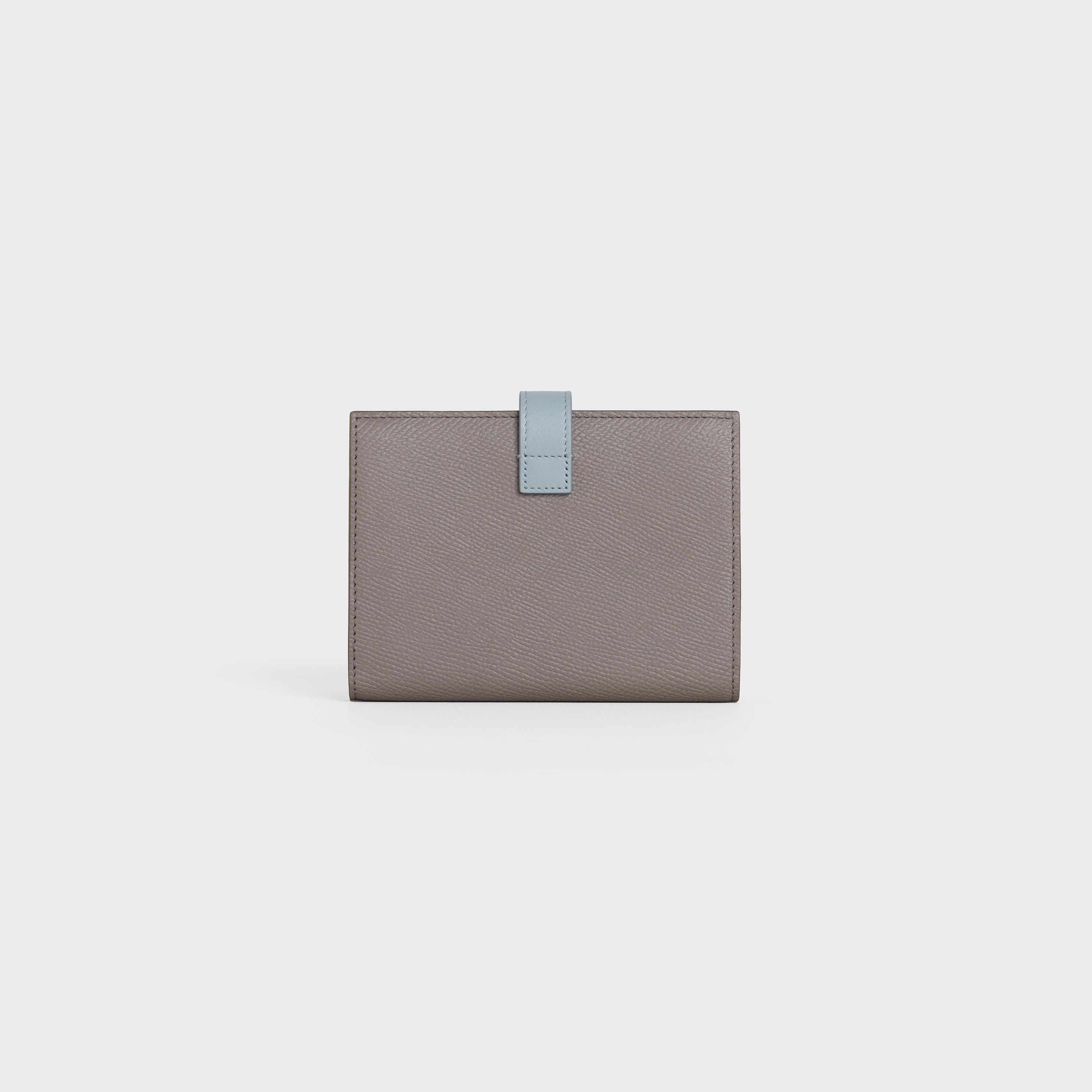 Medium strap wallet in Bicolour Grained Calfskin - 4