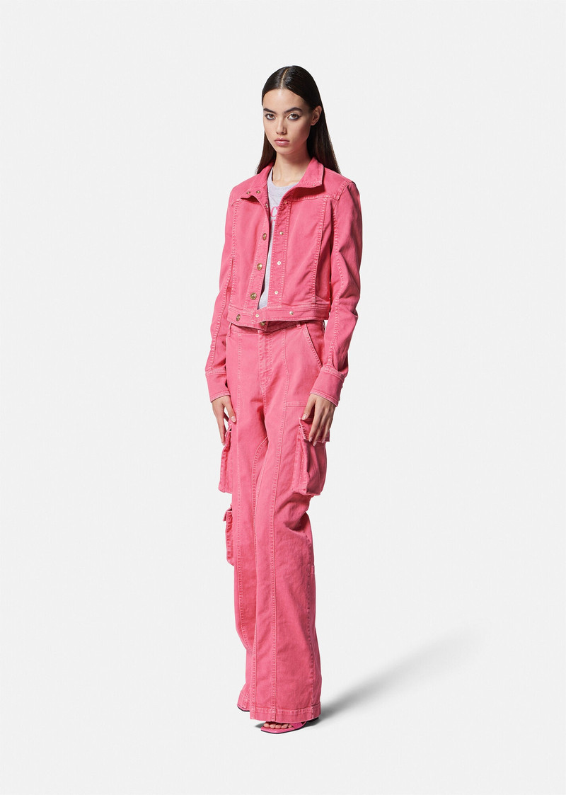 VERSACE JEANS COUTURE Cargo Straight-Leg Jeans outlook