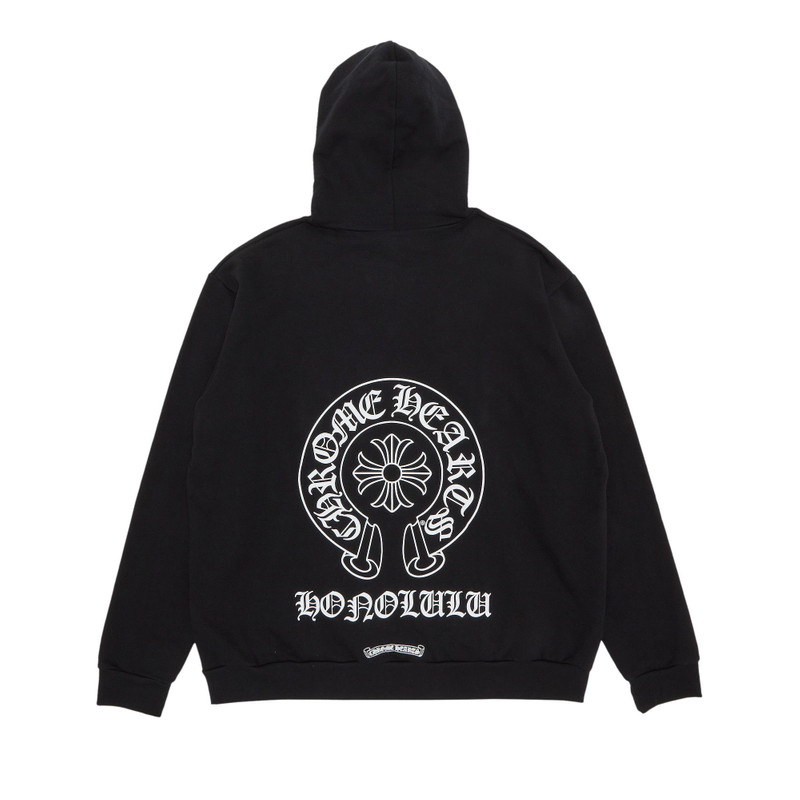 Chrome Hearts Chrome Hearts Honolulu Exclusive Hoodie 'Black' outlook