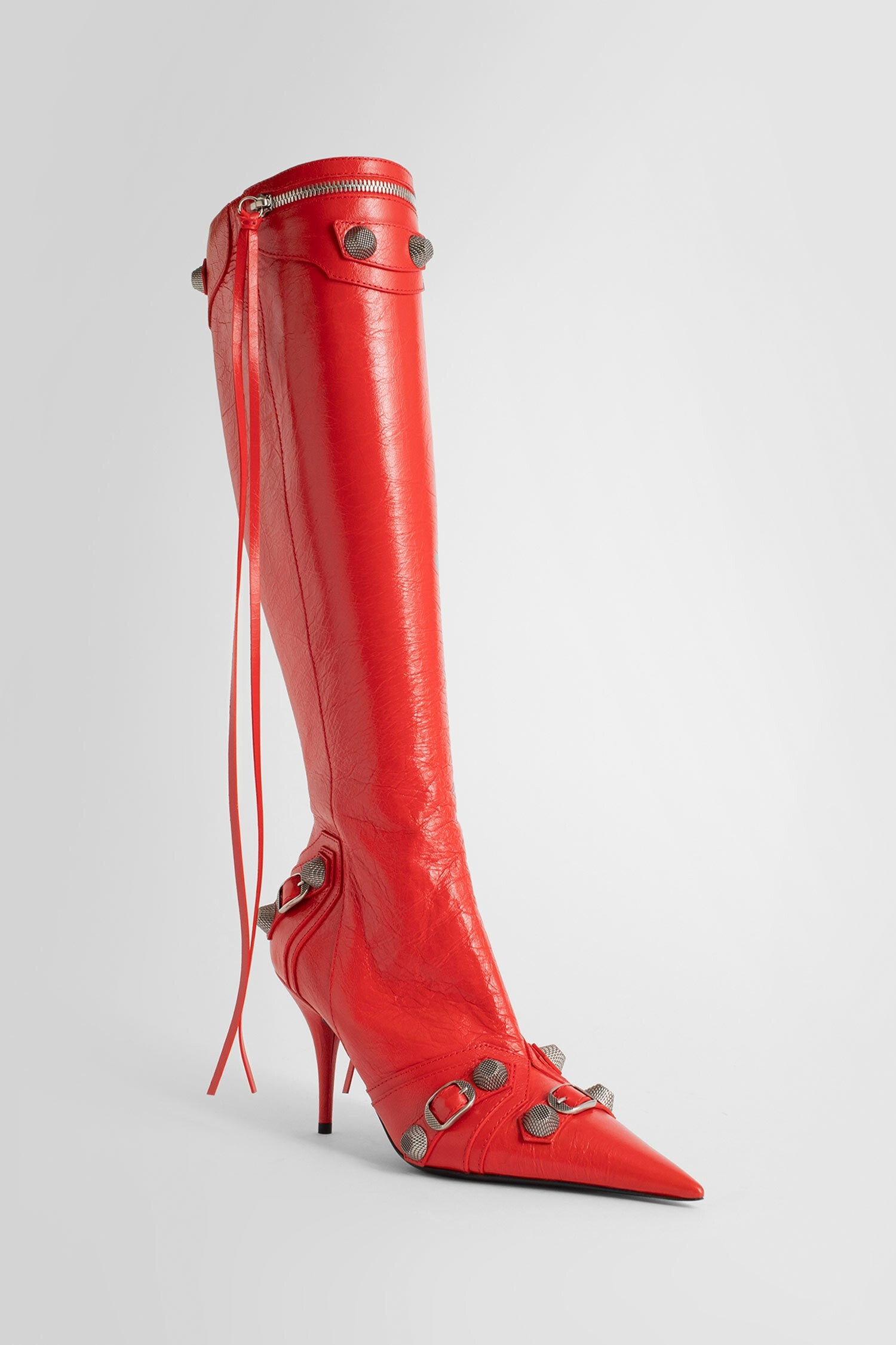 BALENCIAGA BALENCIAGA WOMAN RED BOOTS antonioli REVERSIBLE