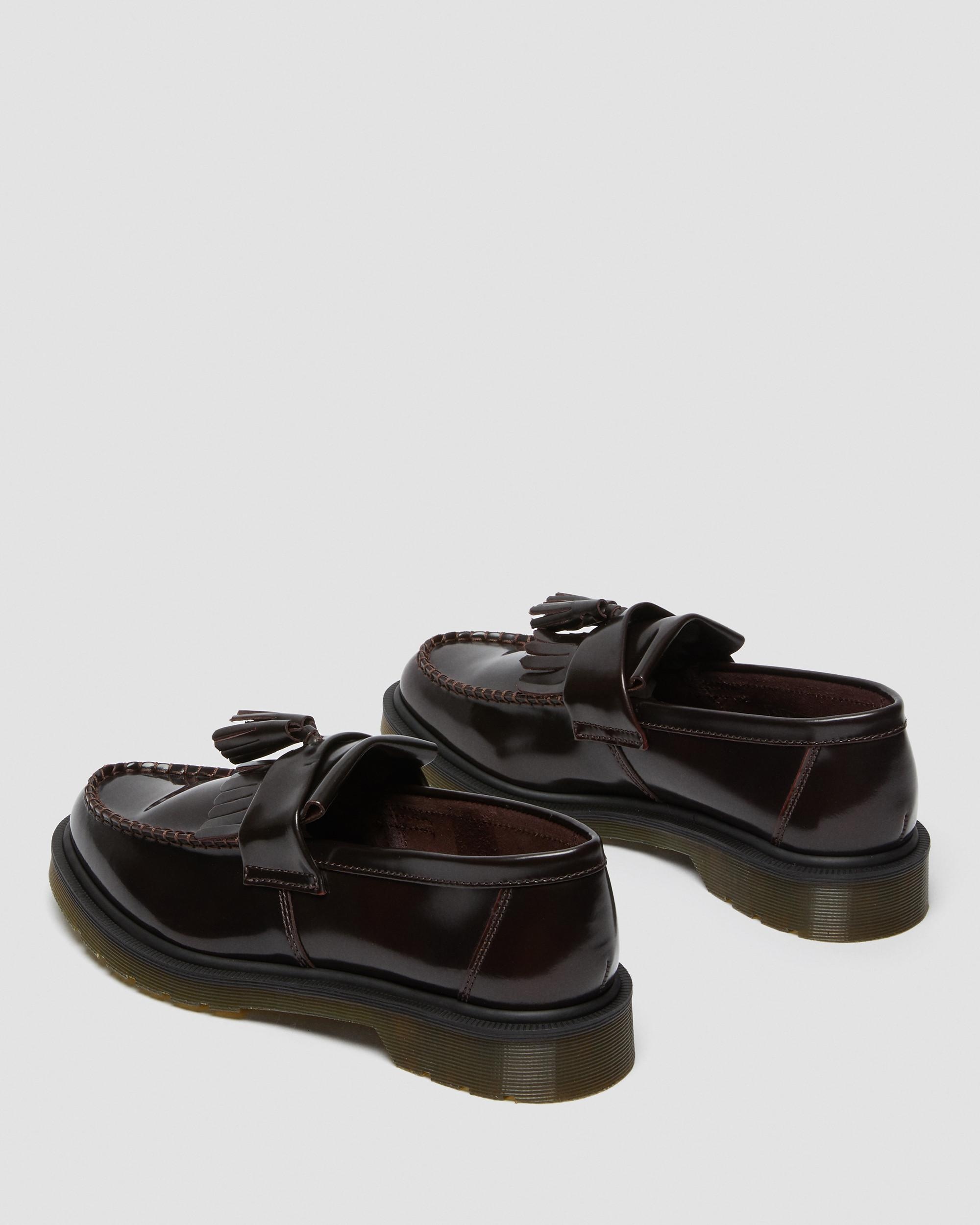 Adrian Arcadia Leather Tassel Loafers - 11