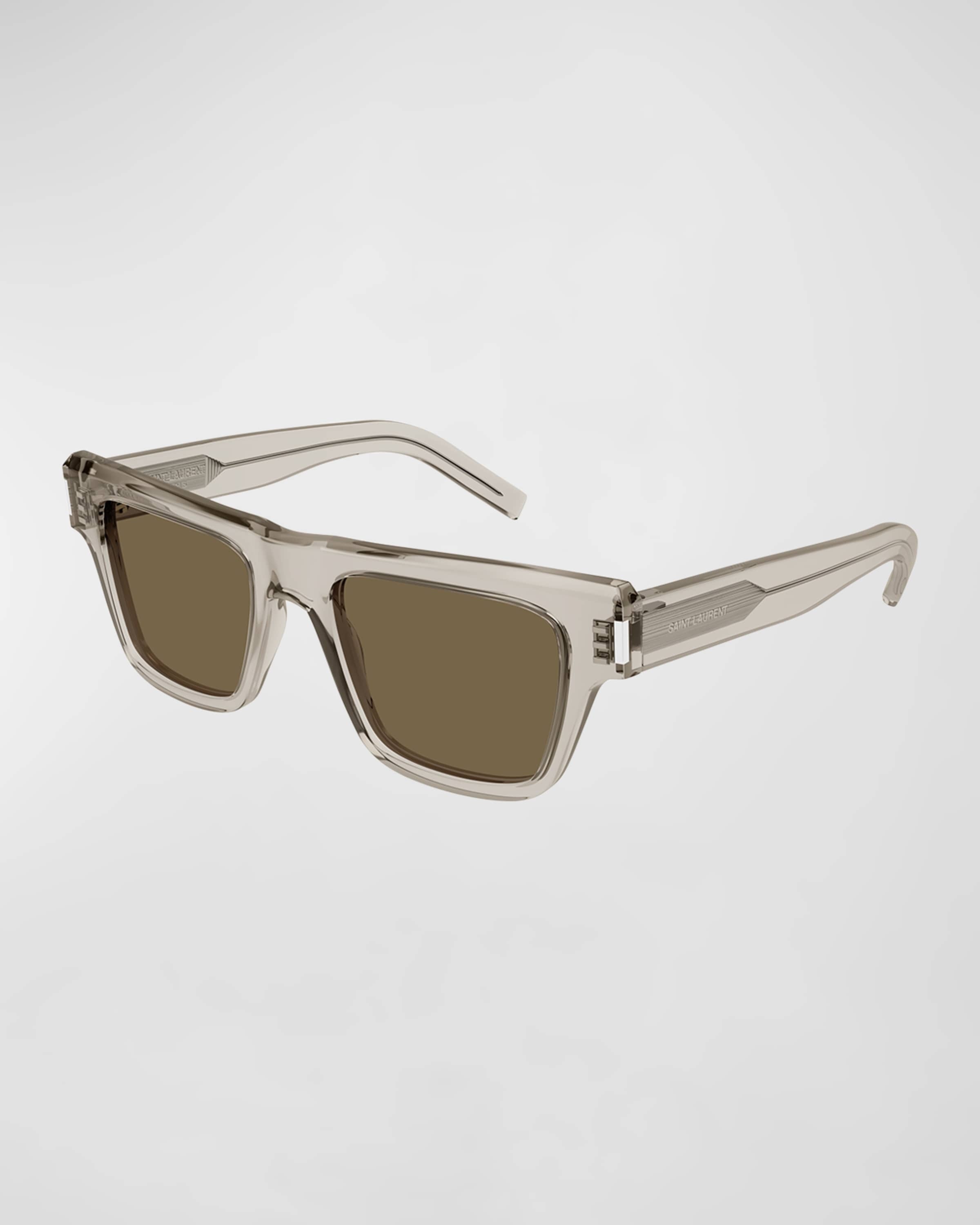 Men's SL 469 Acetate Rectangle Sunglasses - 1