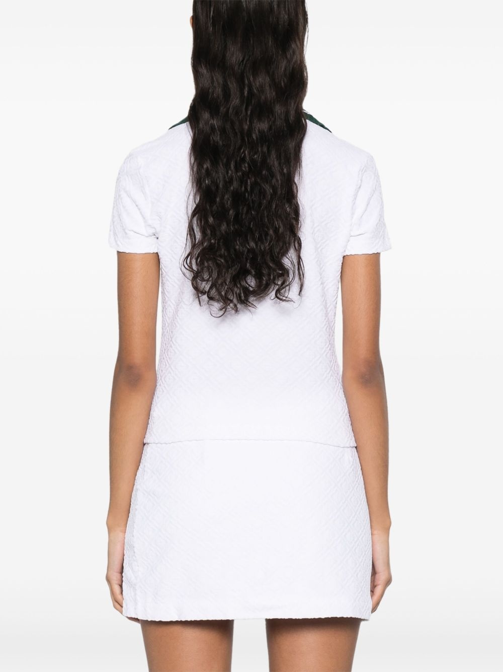 ribbed-collar shirt - 4