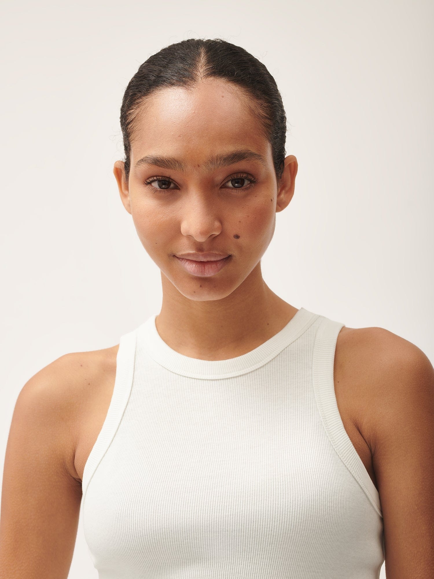 Women's 365 Lightweight Rib Tank Top - Off-White - 4
