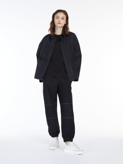 Max Mara 3-layer technical canvas jacket outlook