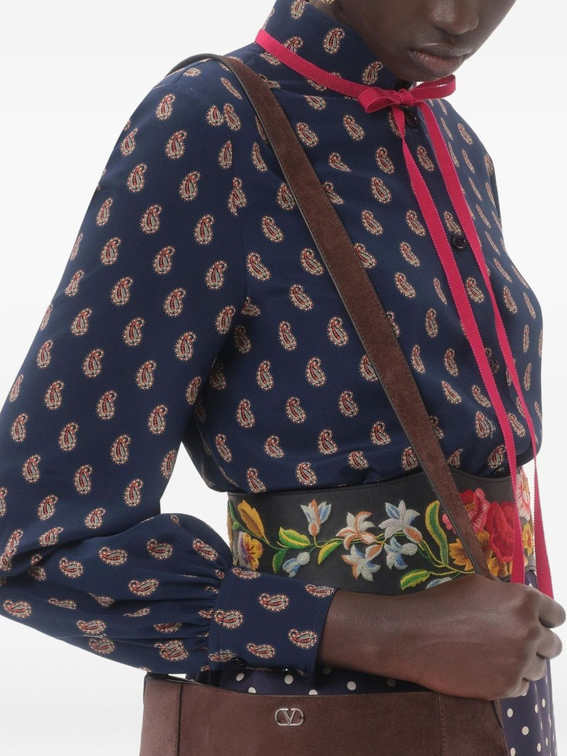 paisley-print silk shirt 4