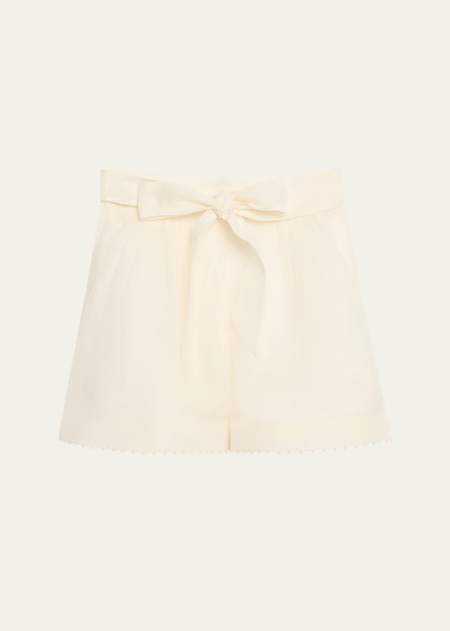 Dawning Beaded Tuck Shorts - 1