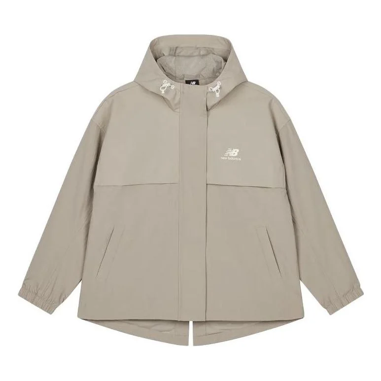 (WMNS) New Balance NBX Urban Remix Jacket 'Khaki' AWJ33313-BNN - 1