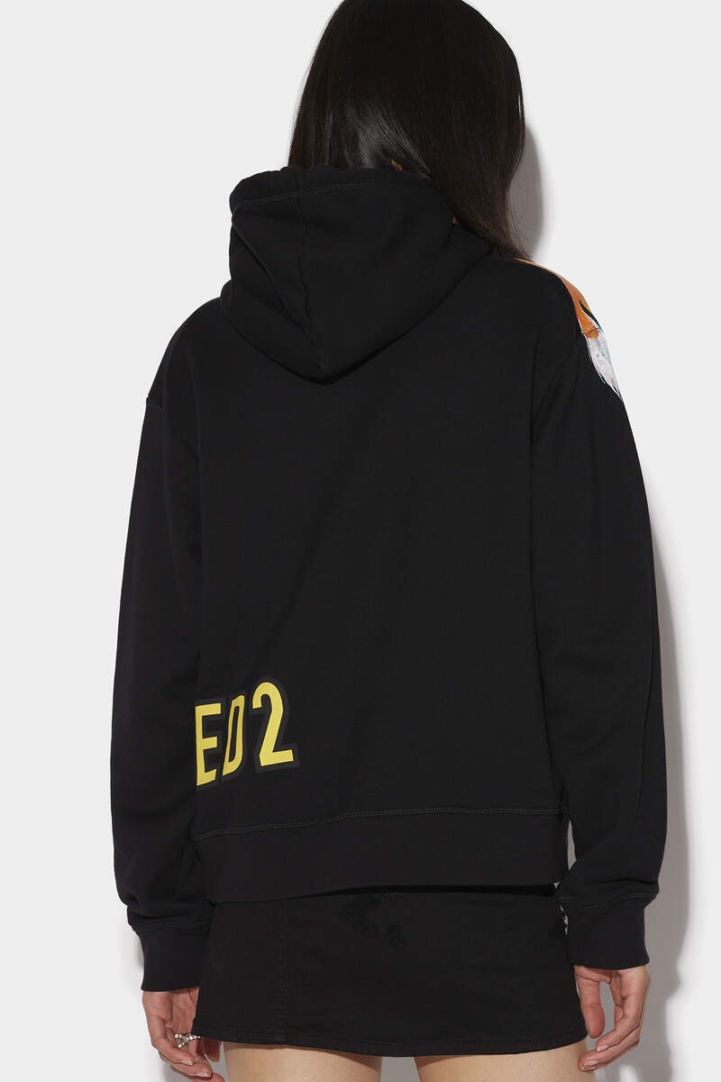 D2 TIGER COOL HOODIE - 3
