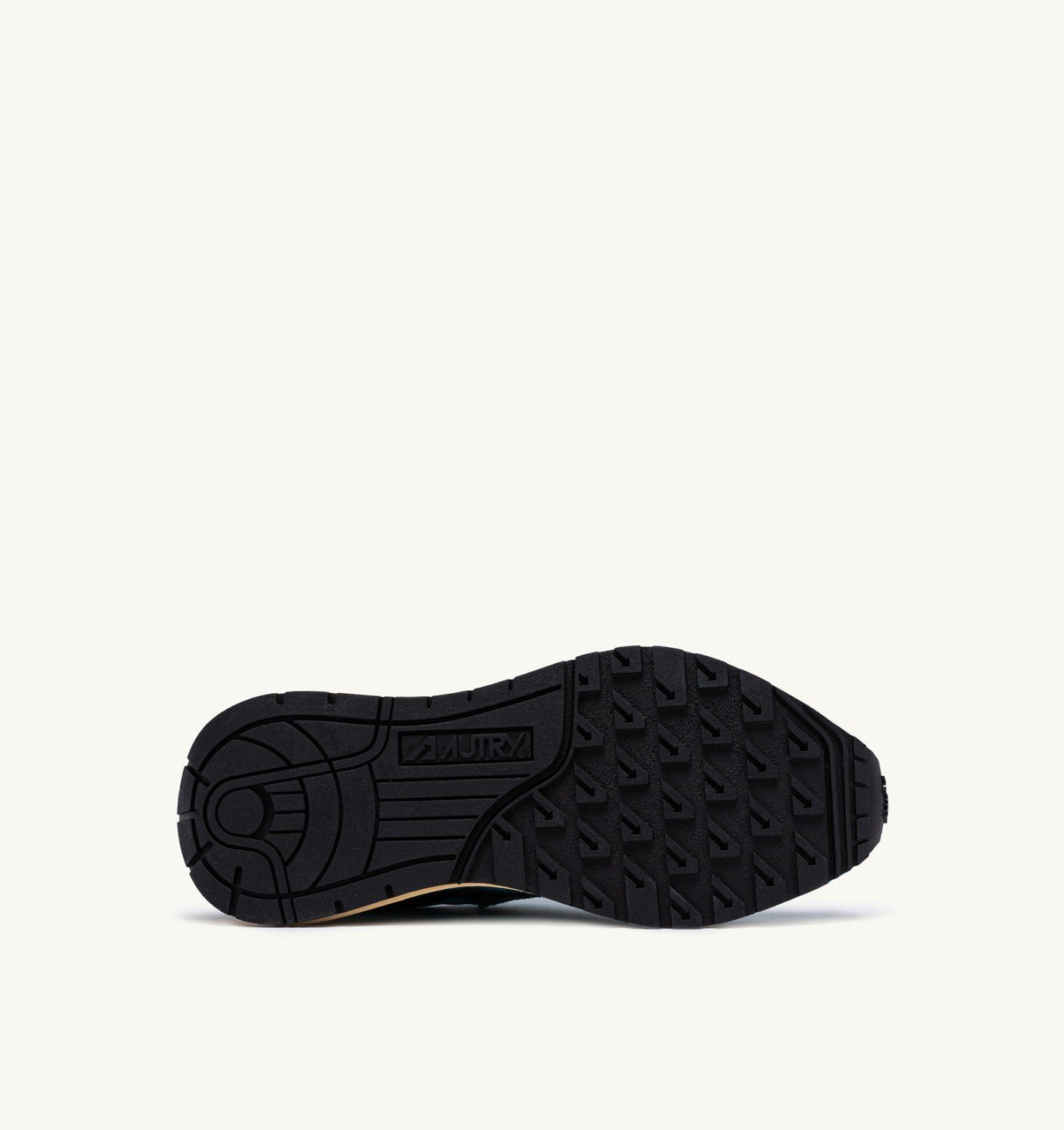 REELWIND LOW SNEAKERS IN NYLON SUEDE AND LEATHER COLOR CAPRI AND BLACK - 4