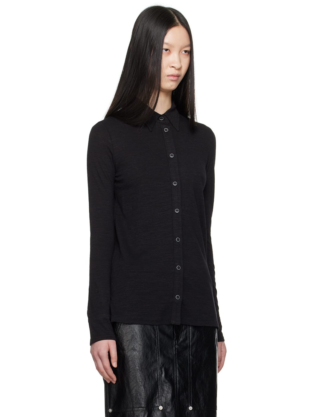 Black Imelia Shirt - 2