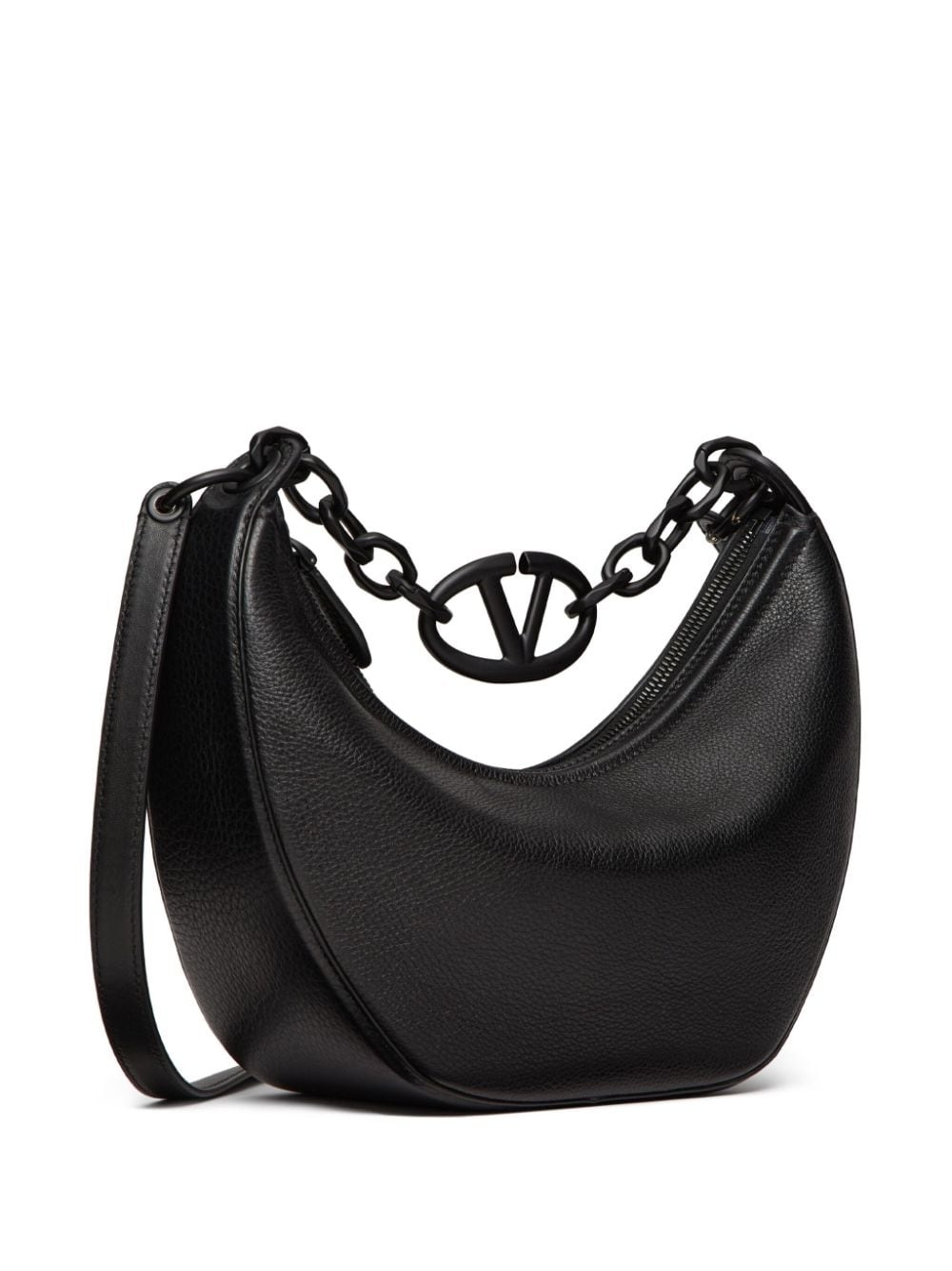 small VLogo Moon Hobo bag - 3