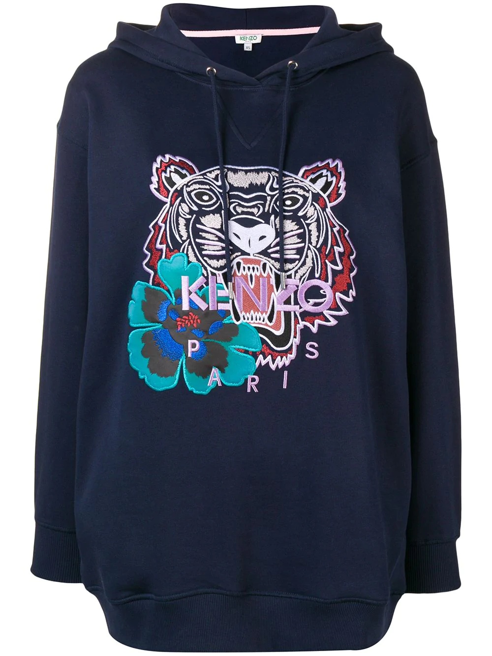 Tiger oversized hoodie - 1