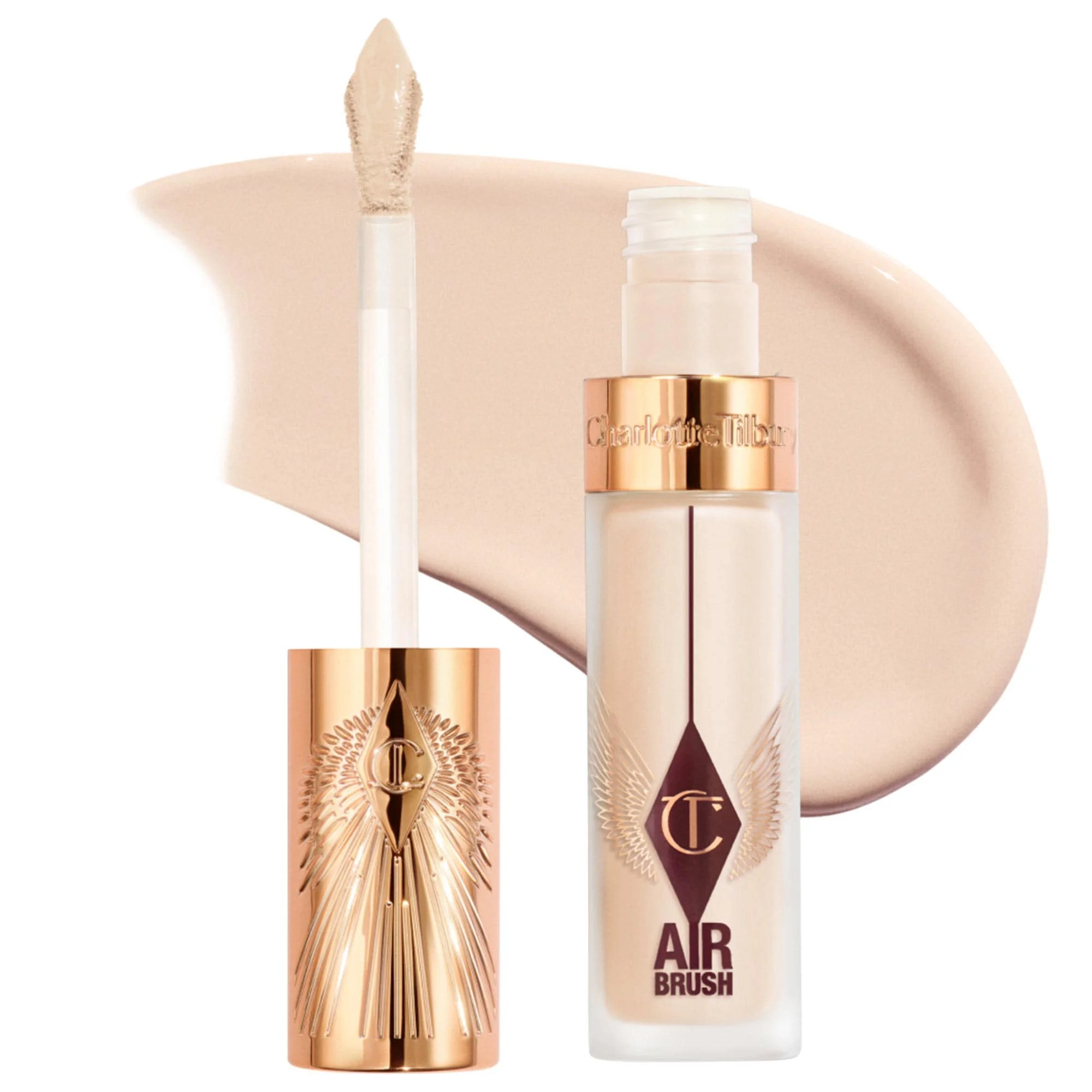 Airbrush Flawless Crease-Proof Long-Wear Blur Concealer with Hyaluronic Acid - 1