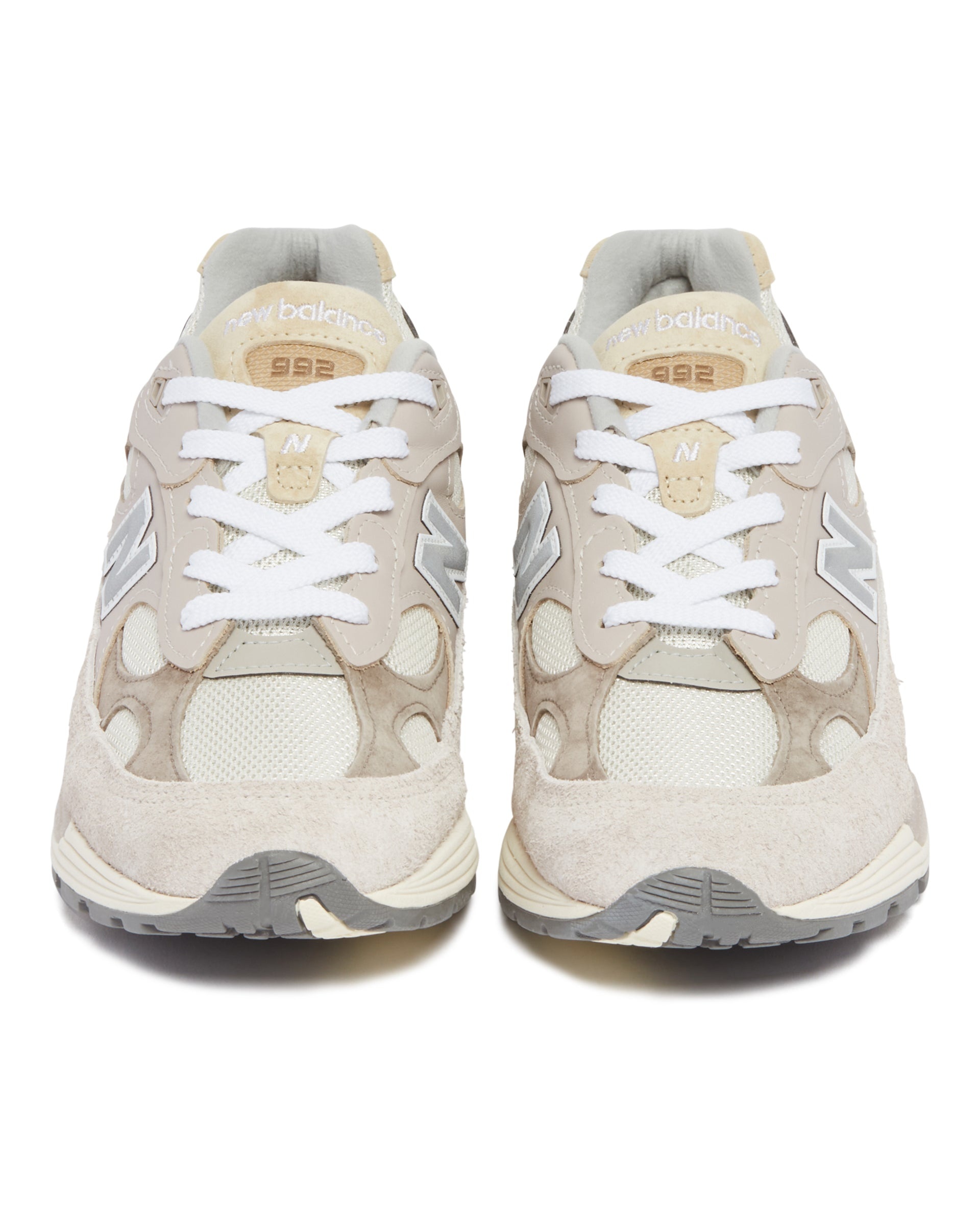 Beige Made in USA 992 Sneakers - 5